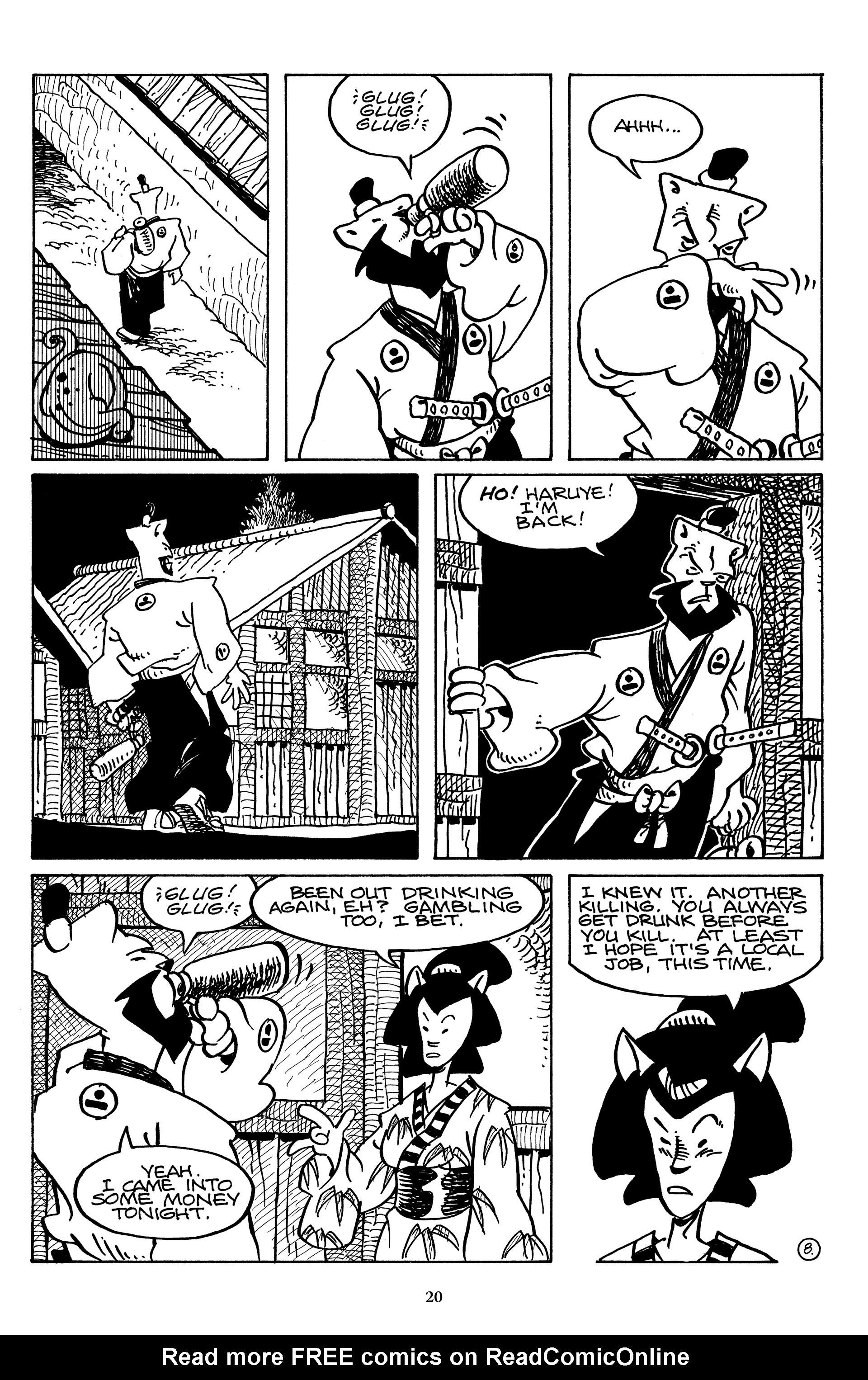 Read online The Usagi Yojimbo Saga (2021) comic -  Issue # TPB 6 (Part 1) - 21