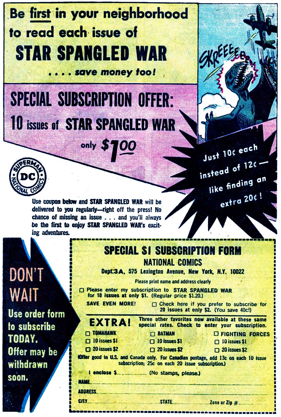 Read online Star Spangled War Stories (1952) comic -  Issue #116 - 20