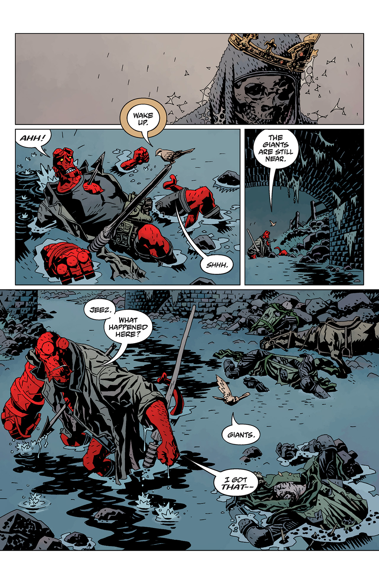 Read online Hellboy: The Wild Hunt comic -  Issue #2 - 6