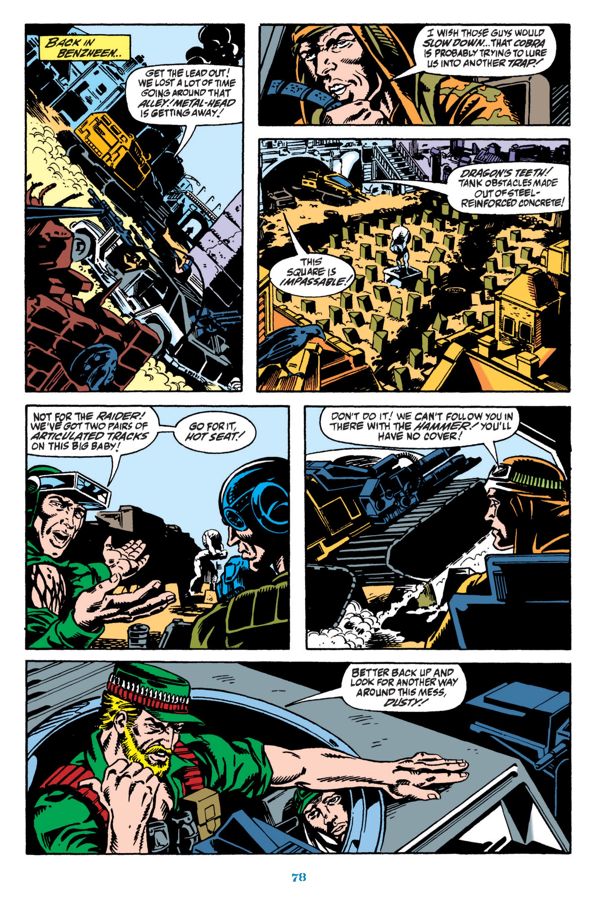 Read online Classic G.I. Joe comic -  Issue # TPB 12 (Part 1) - 78