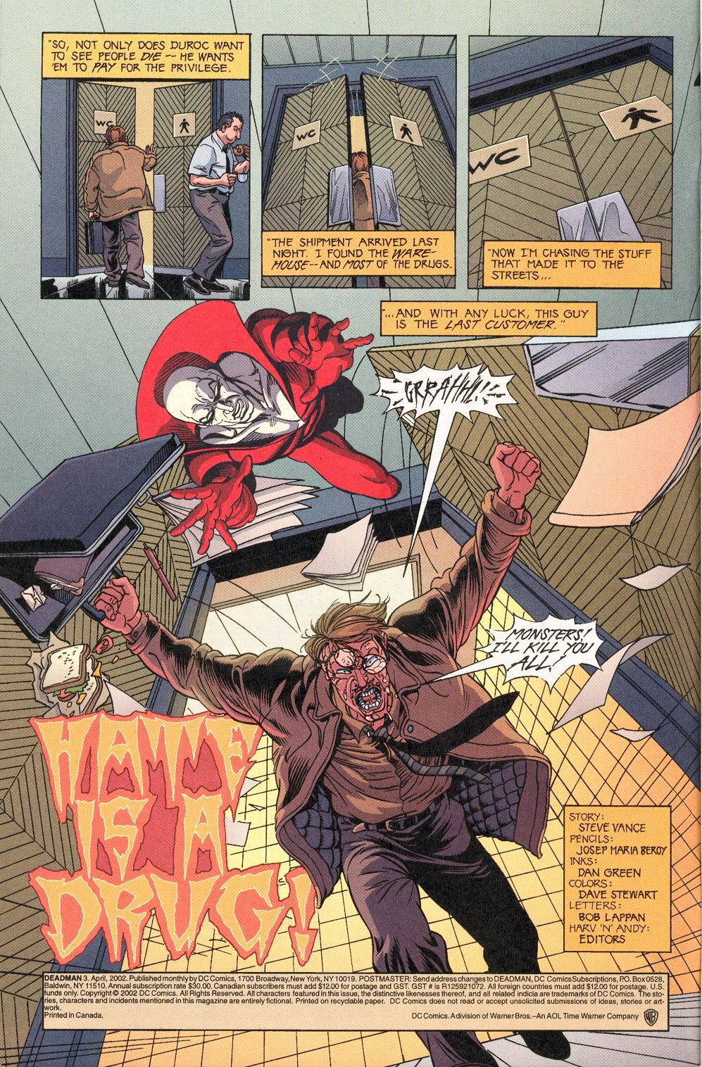 Read online Deadman (2002) comic -  Issue #3 - 3