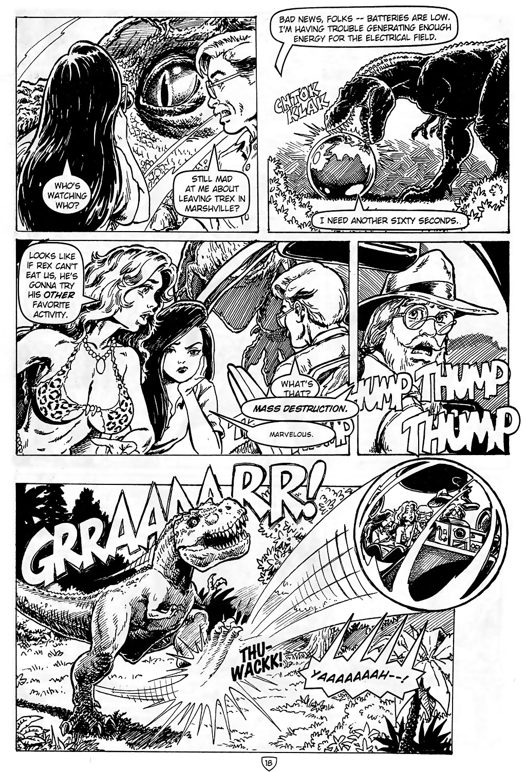 Read online Cavewoman meets Explorers comic -  Issue # Full - 20