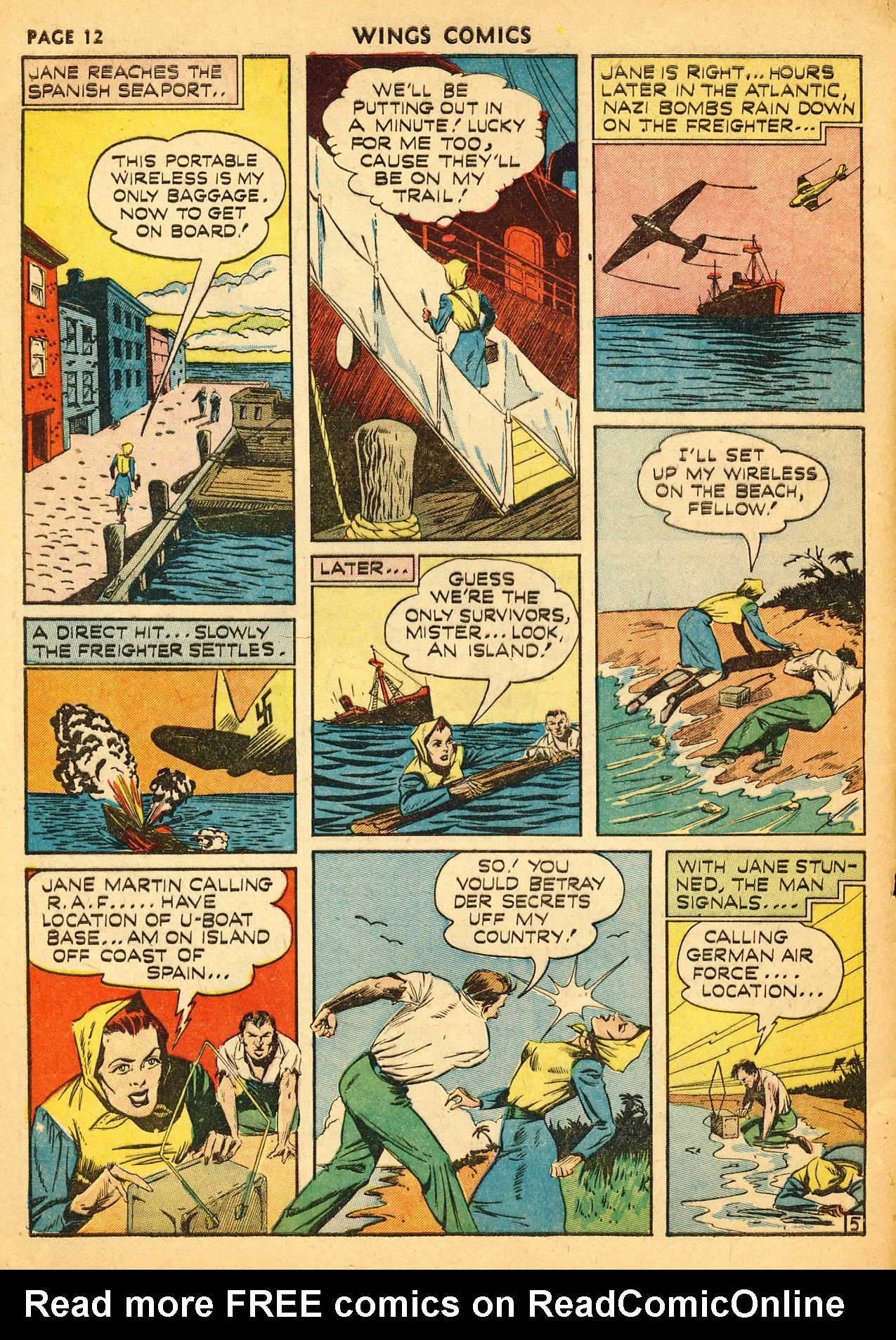 Read online Wings Comics comic -  Issue #14 - 15