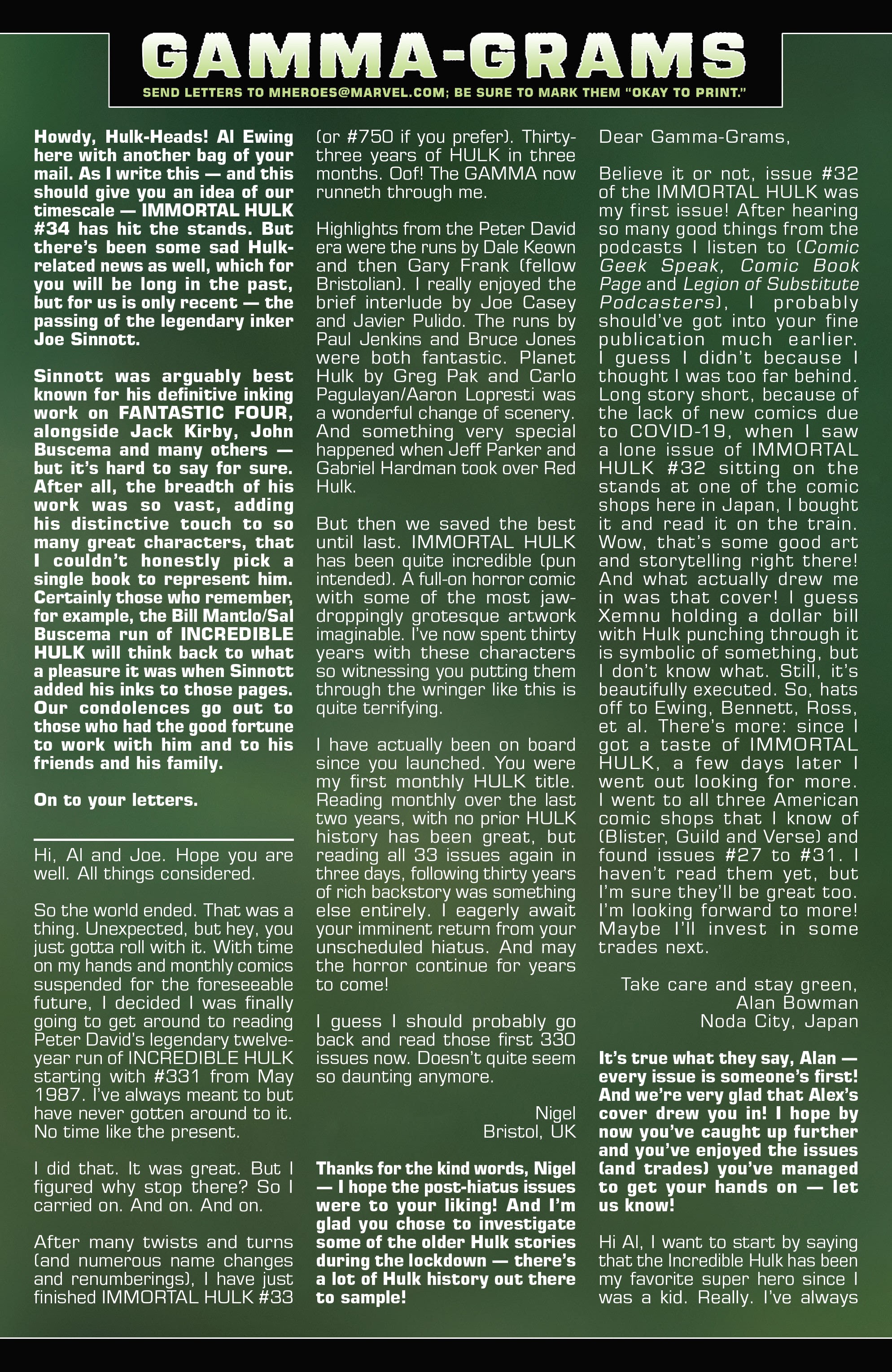 Read online Immortal Hulk comic -  Issue #39 - 20