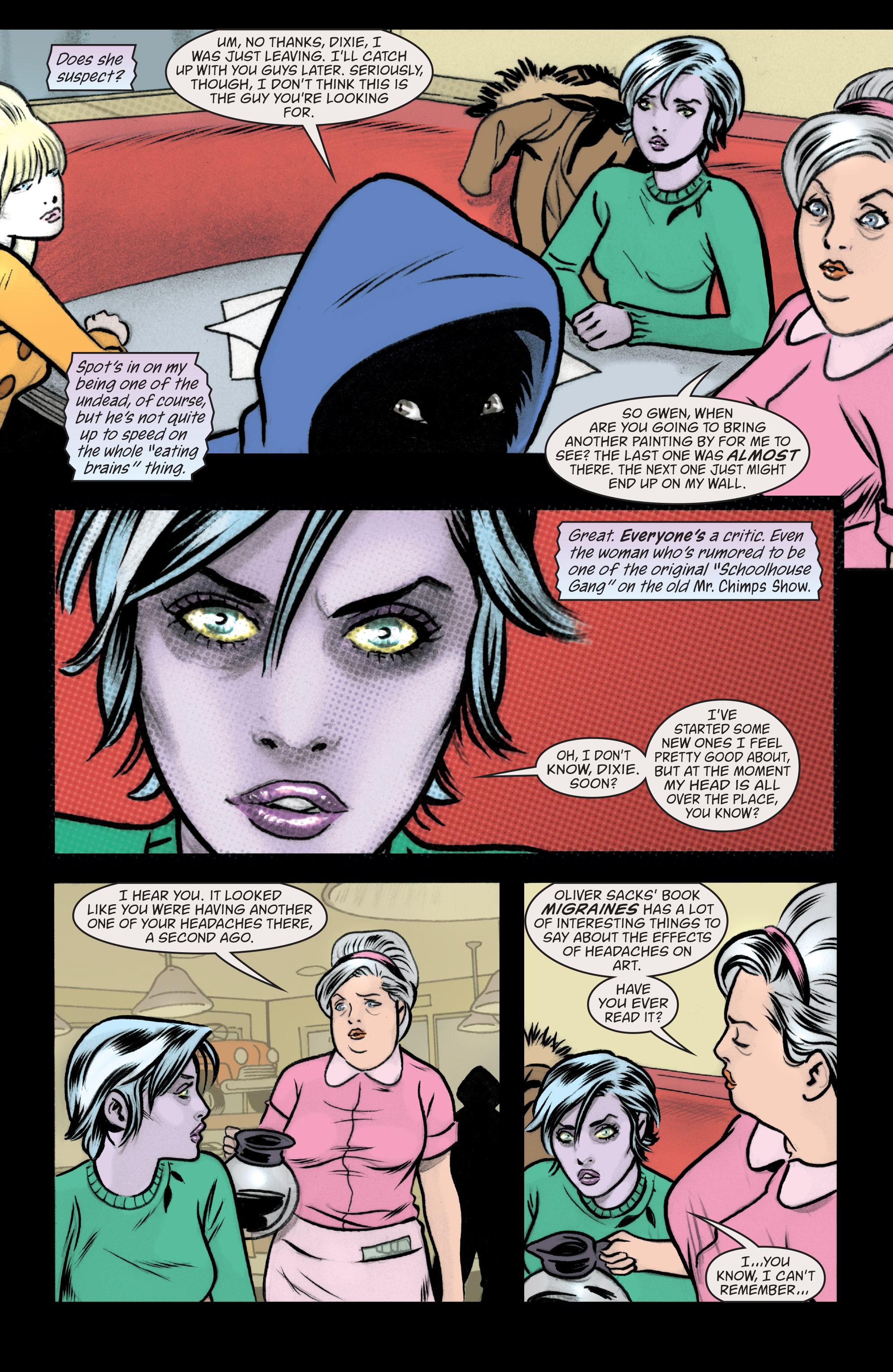 Read online iZombie comic -  Issue #3 - 9