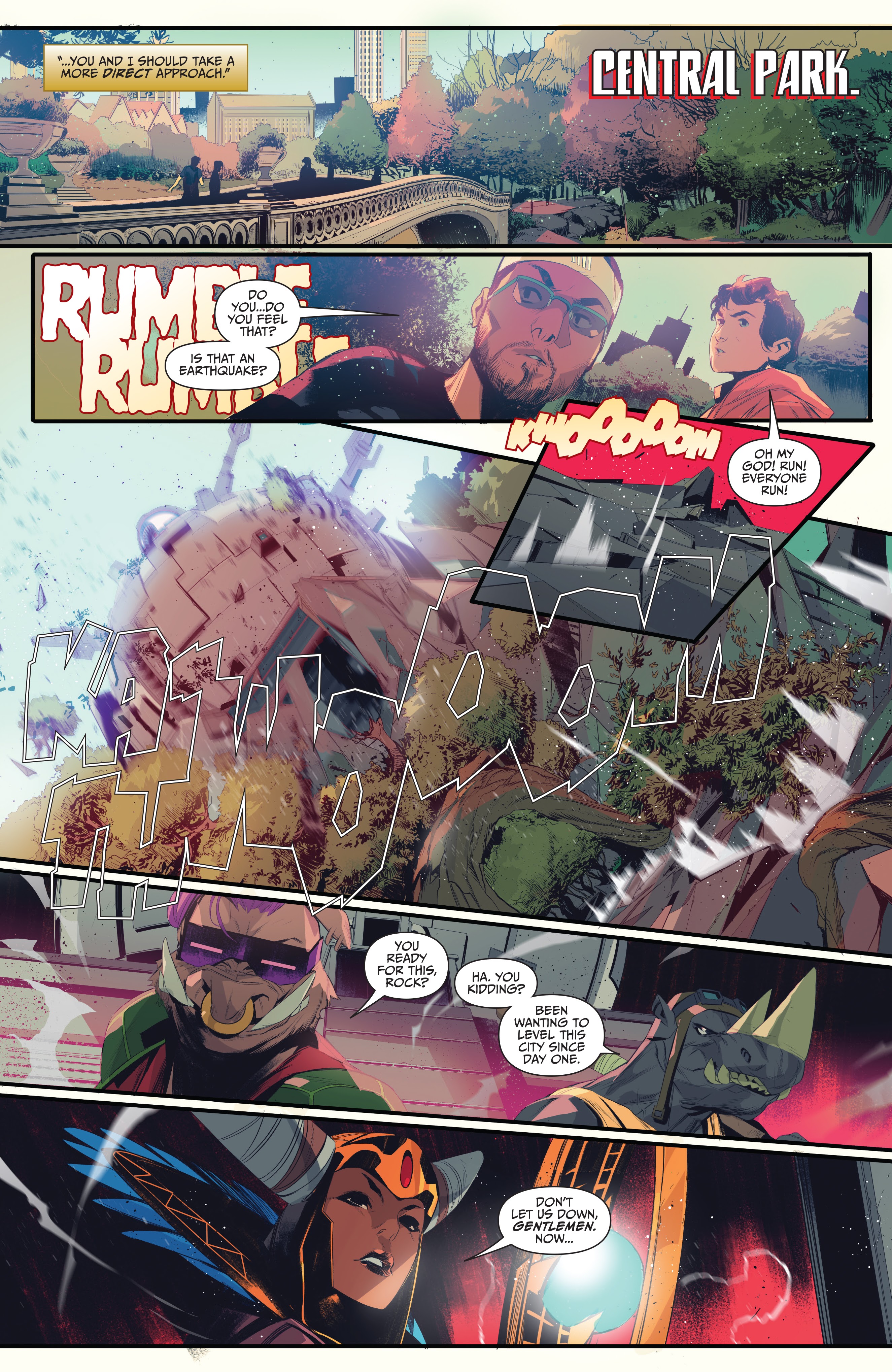 Read online Mighty Morphin Power Rangers: Teenage Mutant Ninja Turtles comic -  Issue # _TPB - 97