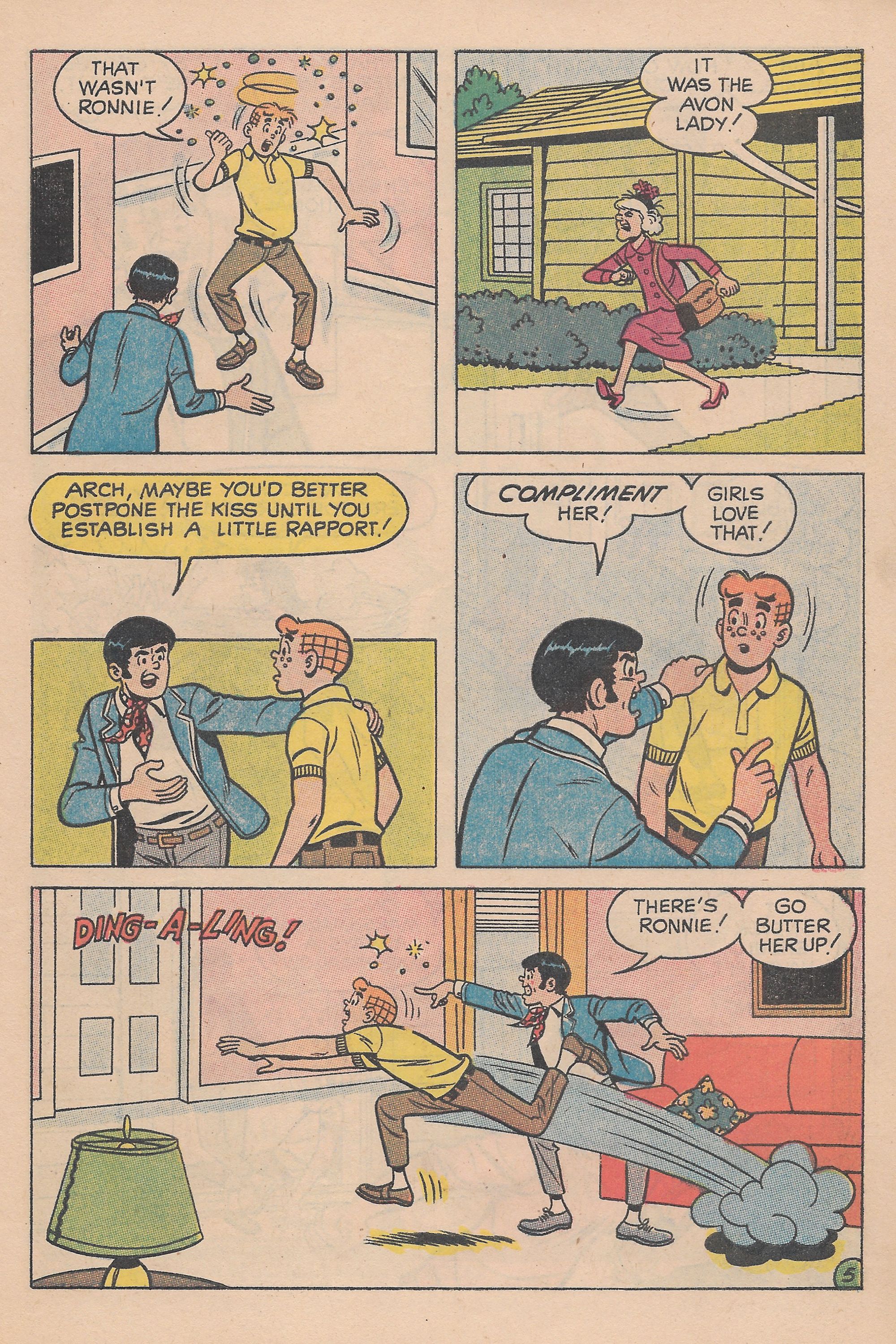 Read online Reggie and Me (1966) comic -  Issue #39 - 7