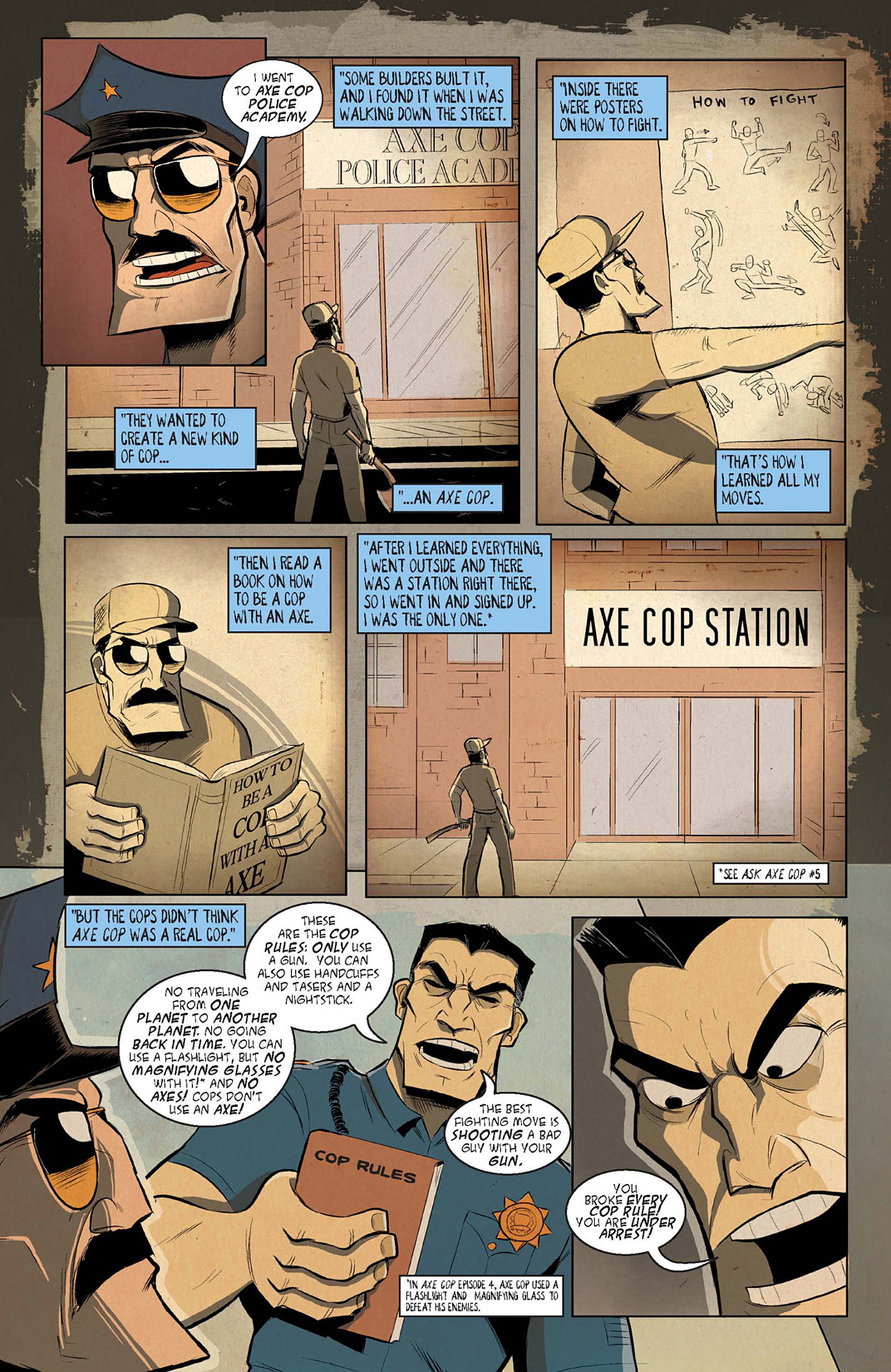 Read online Axe Cop comic -  Issue # TPB 2 - 12