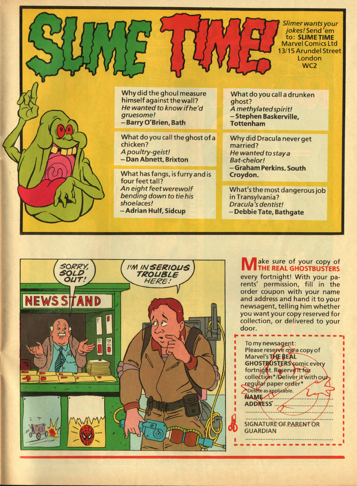 Read online The Real Ghostbusters comic -  Issue #17 - 19