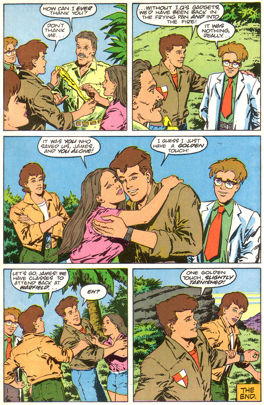 Read online James Bond Jr. comic -  Issue #3 - 29