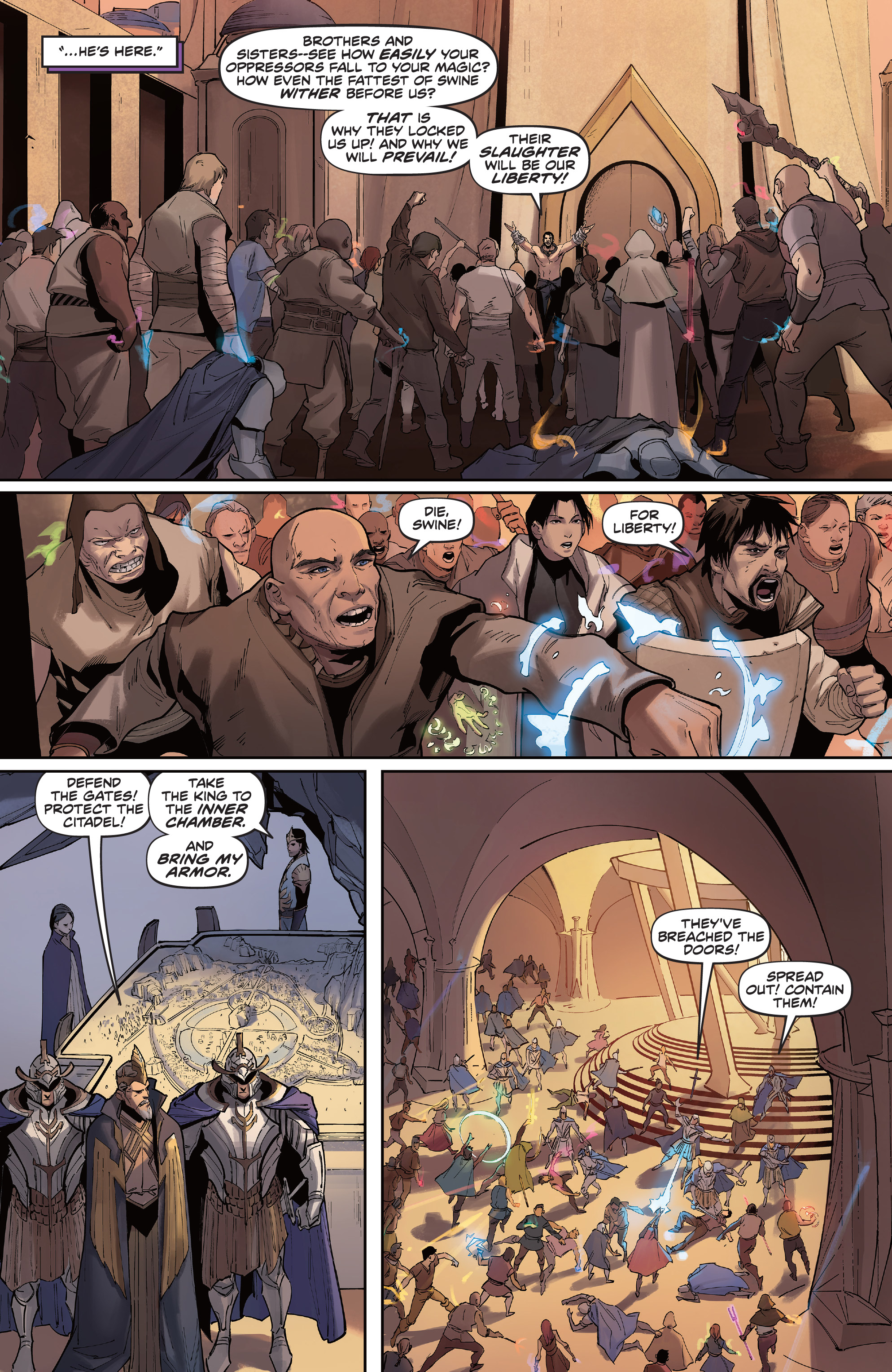 Read online League of Legends: Lux comic -  Issue #4 - 5