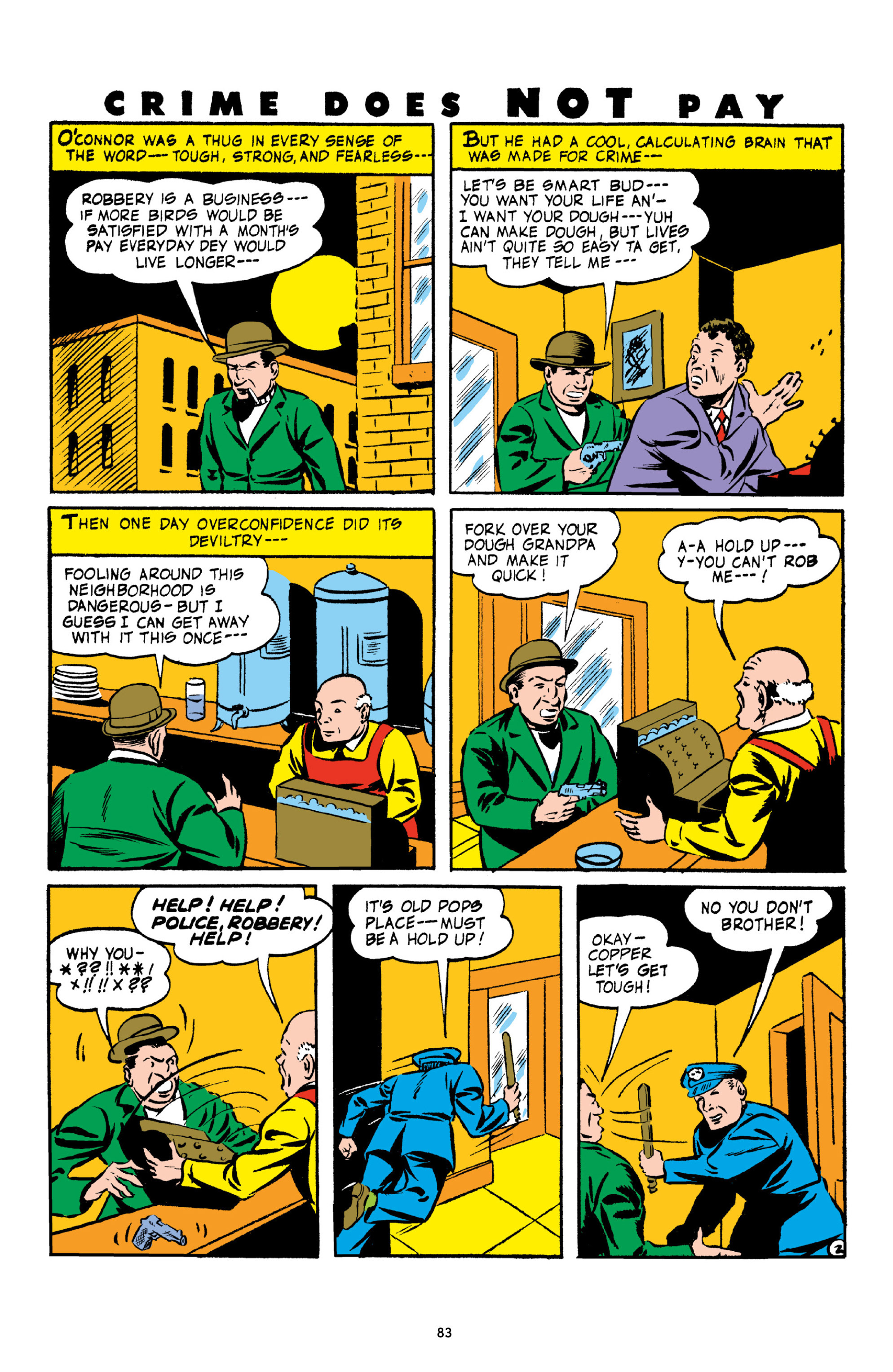 Read online Crime Does Not Pay Archives comic -  Issue # TPB 3 (Part 1) - 83