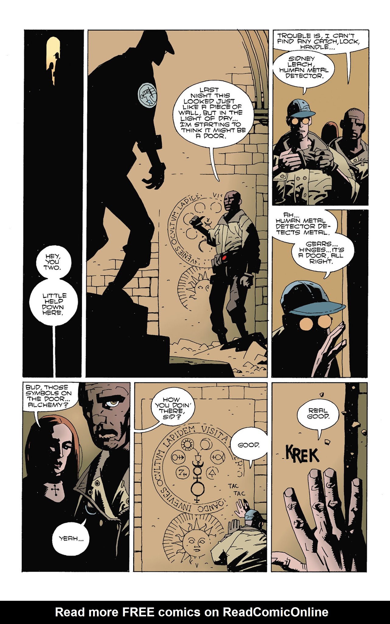 Read online Hellboy: Wake the Devil comic -  Issue # _TPB - 70