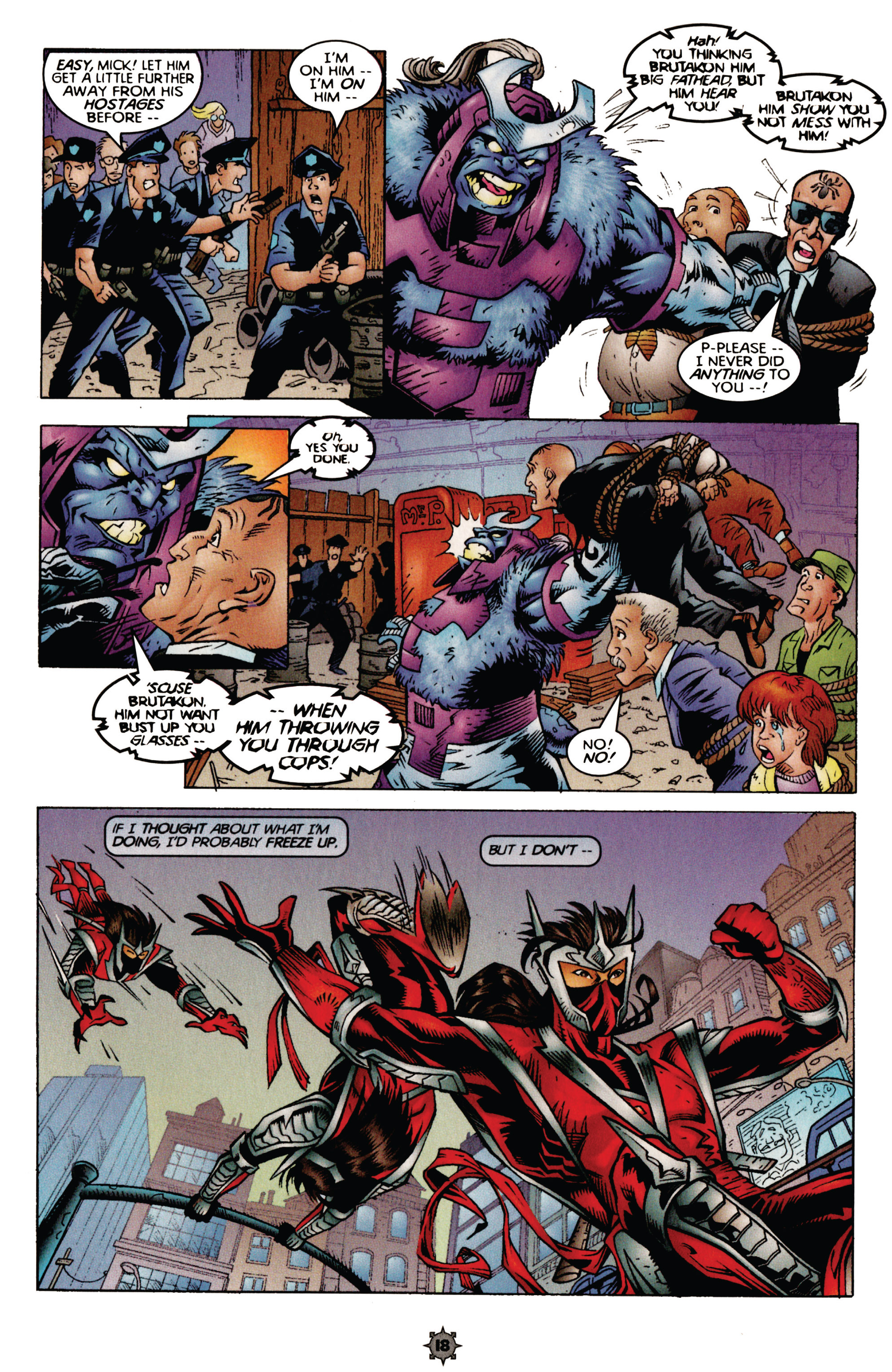 Read online Ninjak (1997) comic -  Issue #1 - 17