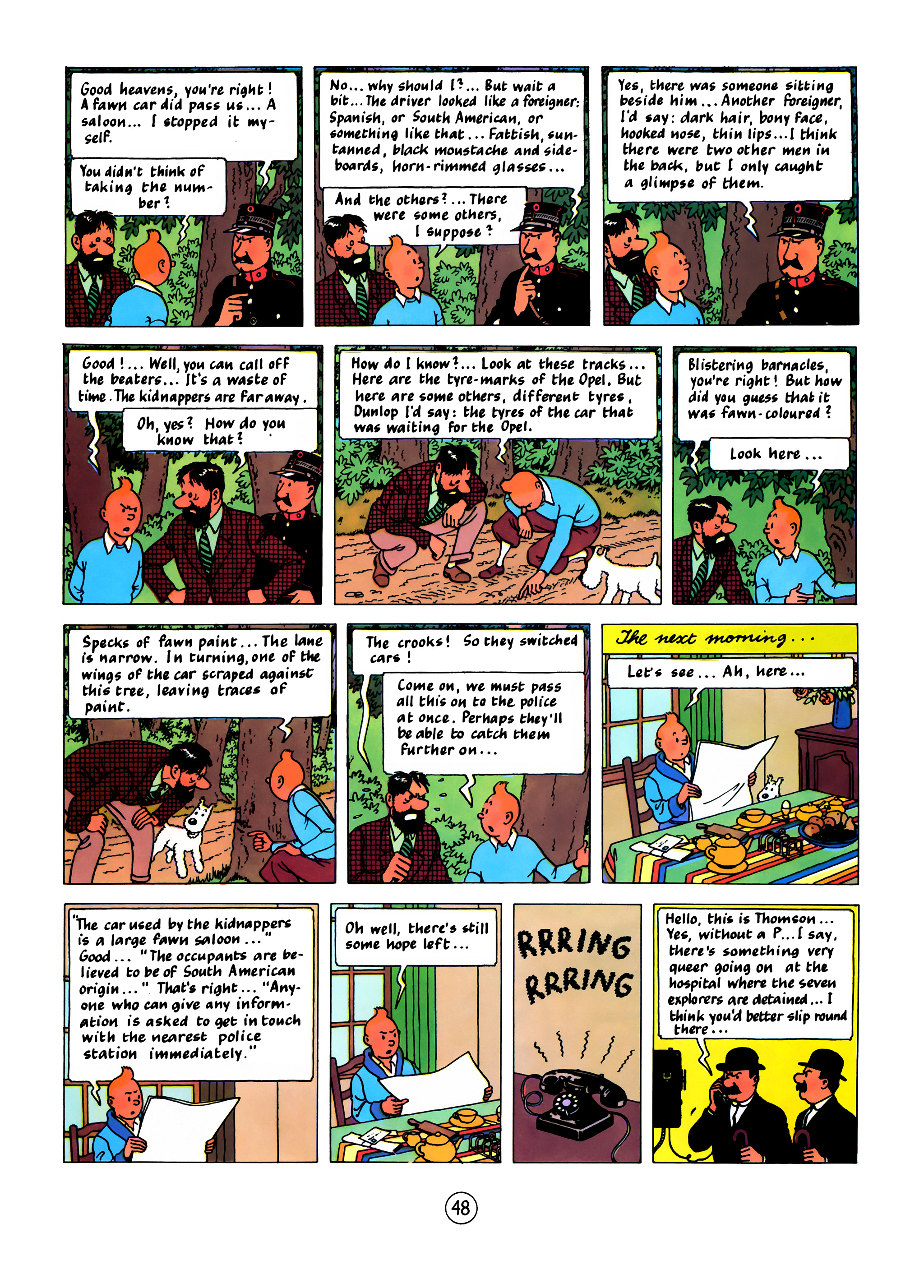 Read online The Adventures of Tintin comic -  Issue #13 - 51