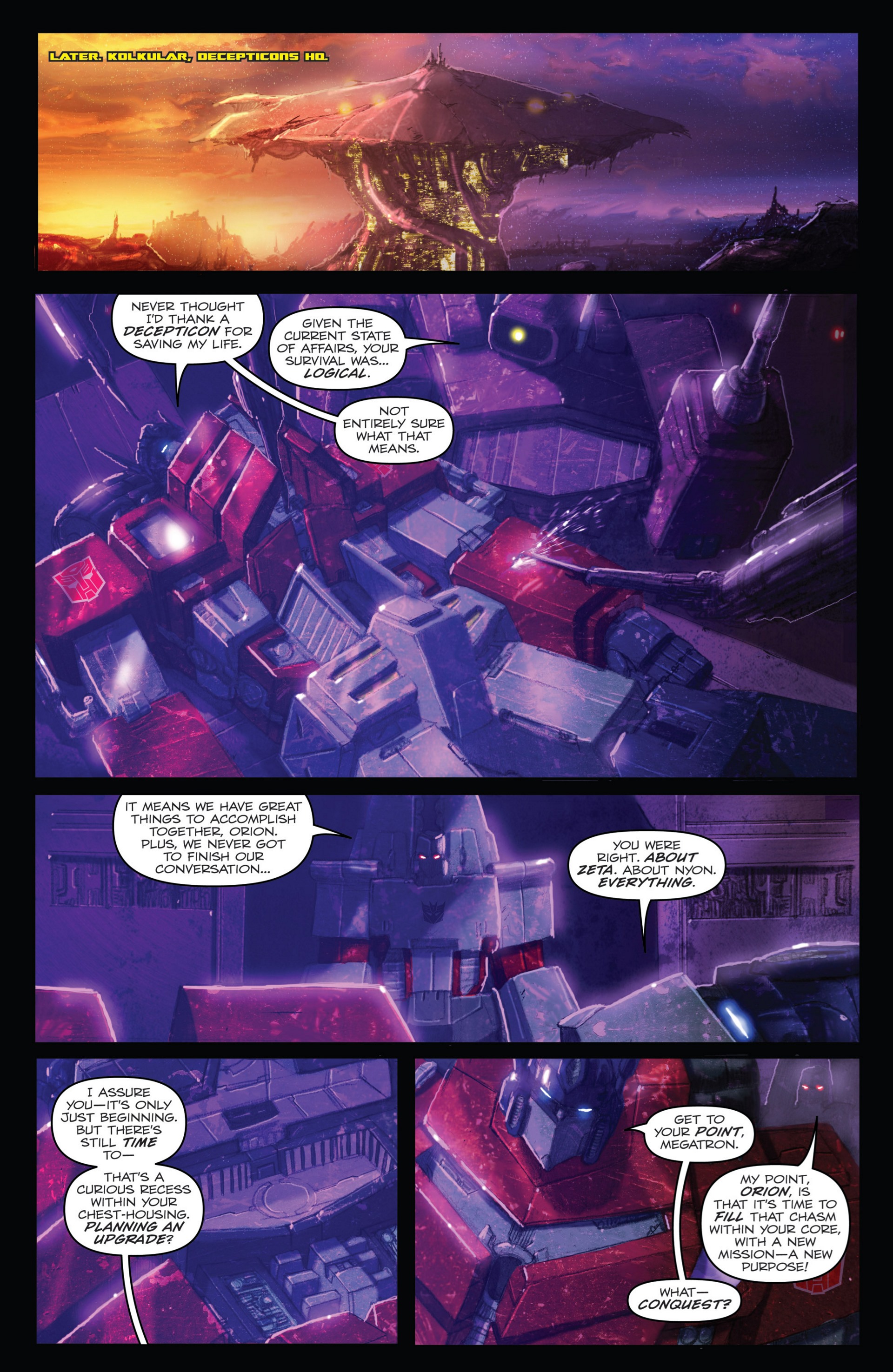 Read online Transformers: Autocracy comic -  Issue # Full - 66