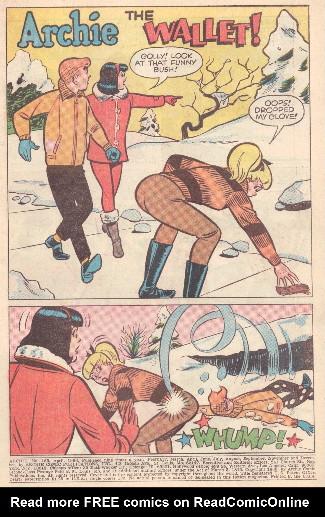 Read online Archie (1960) comic -  Issue #163 - 3