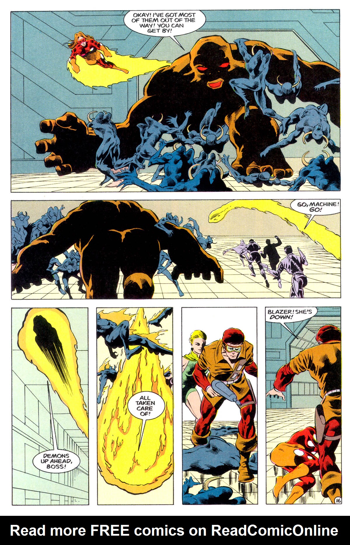 Read online Justice Machine featuring The Elementals comic -  Issue #4 - 18