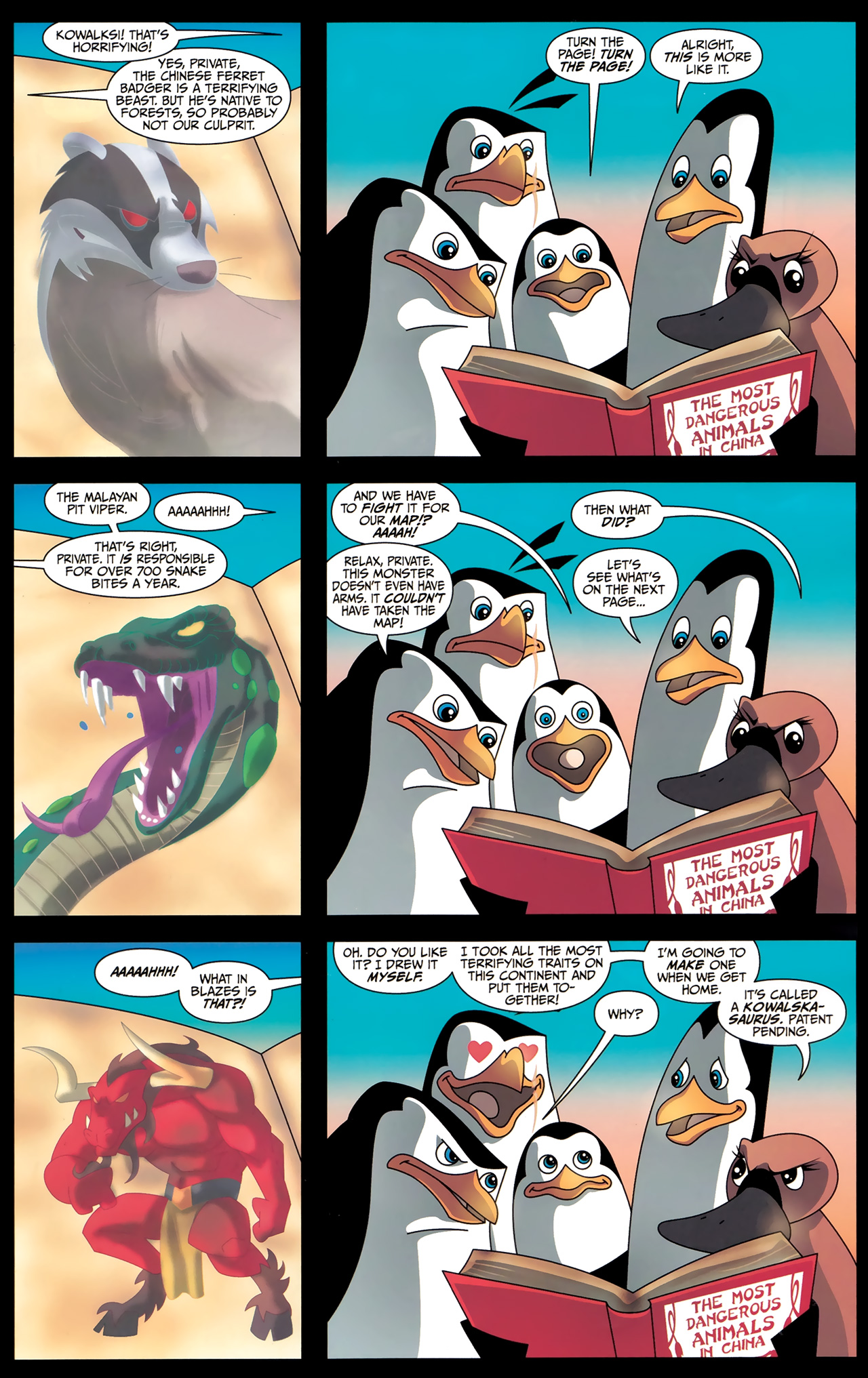 Read online Penguins of Madagascar comic -  Issue #3 - 11