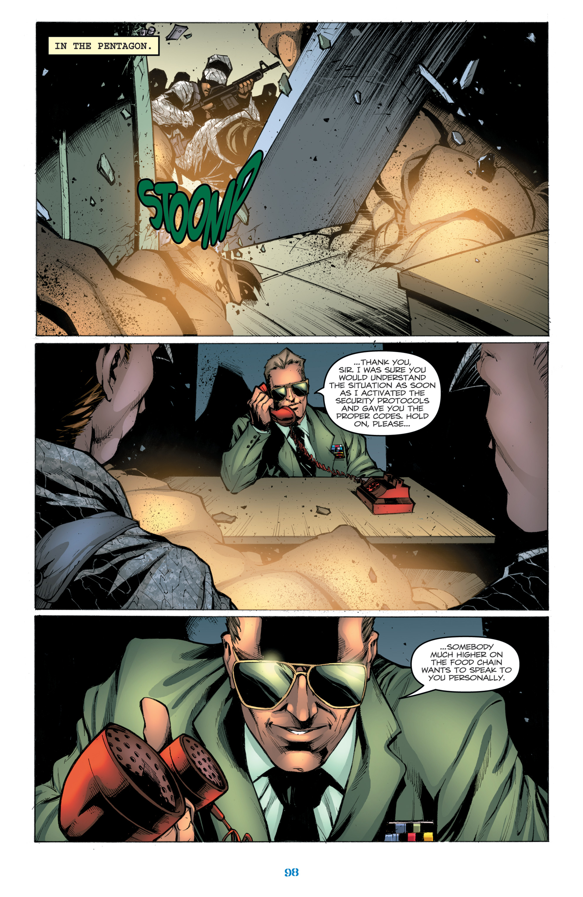 Read online Classic G.I. Joe comic -  Issue # TPB 16 (Part 1) - 98