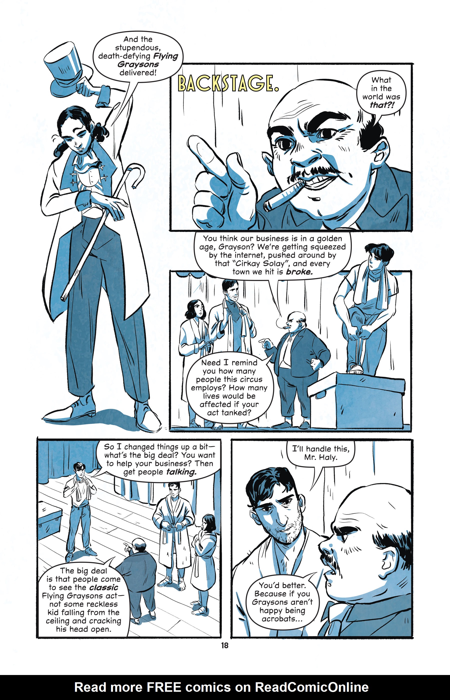 Read online Lost Carnival: A Dick Grayson Graphic Novel comic -  Issue # TPB (Part 1) - 17