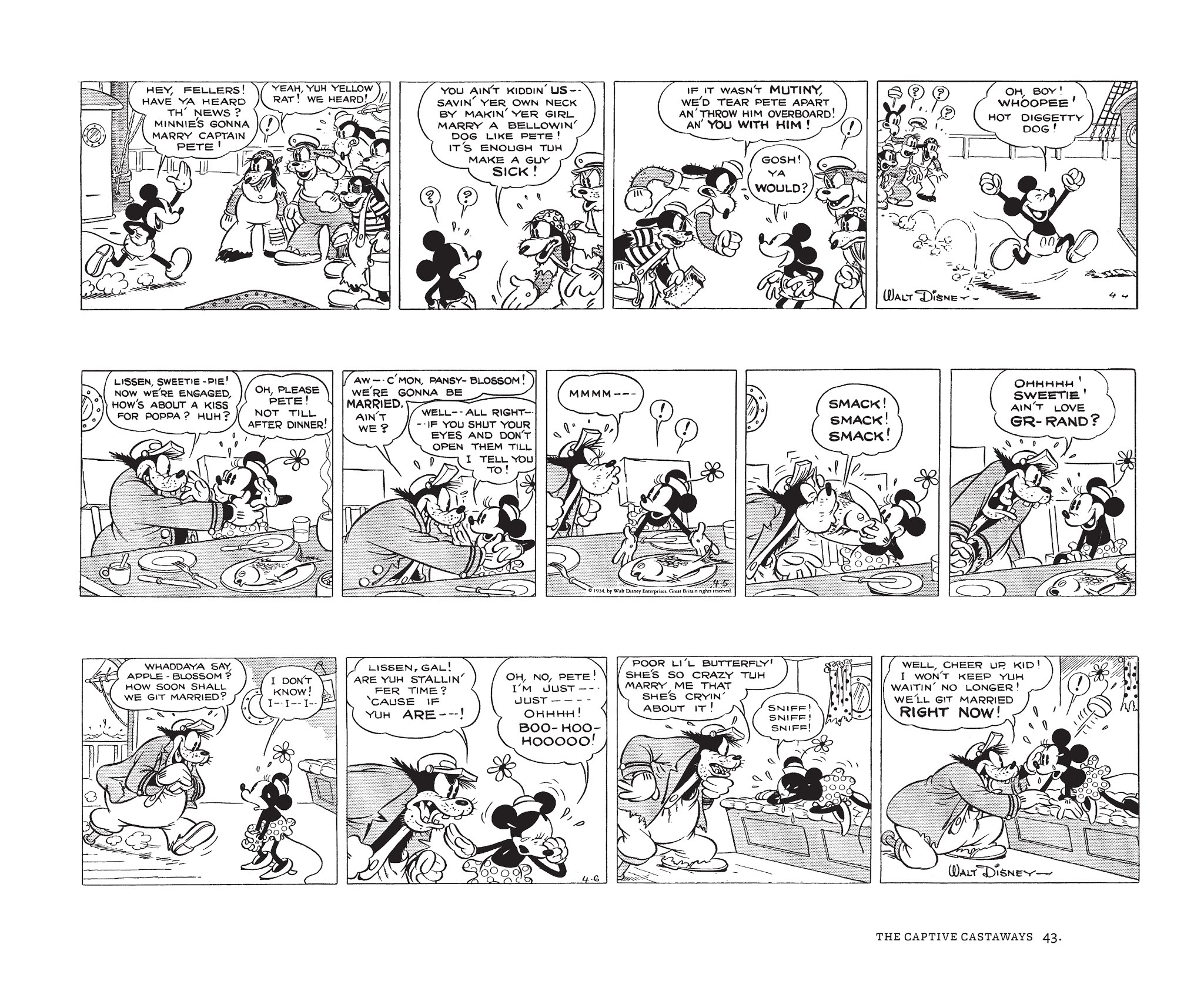 Read online Walt Disney's Mickey Mouse by Floyd Gottfredson comic -  Issue # TPB 3 (Part 1) - 43