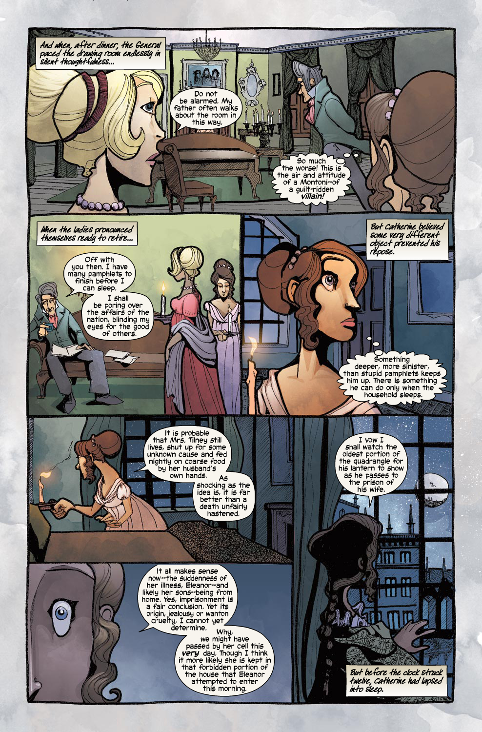 Read online Northanger Abbey comic -  Issue #4 - 16