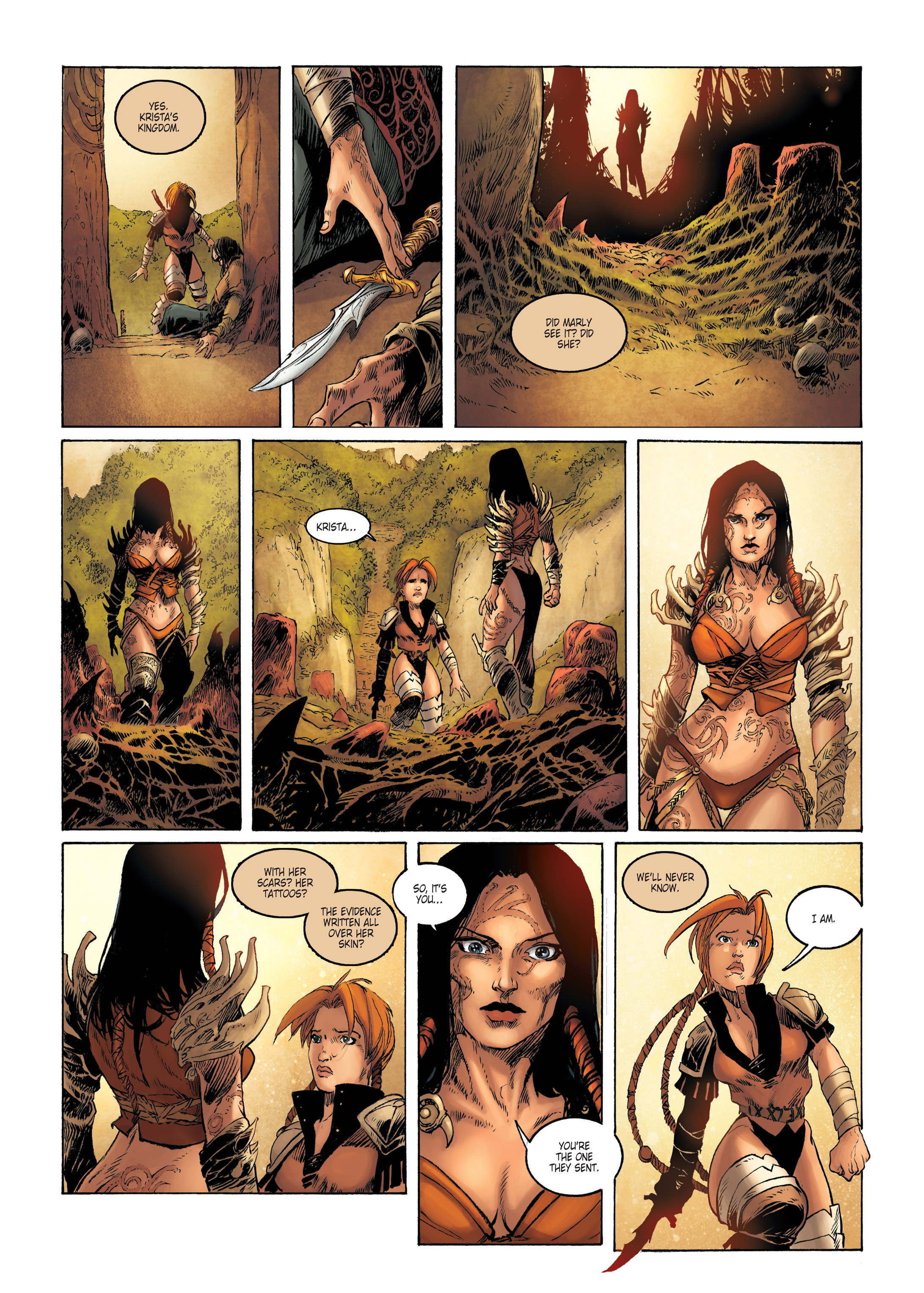 Read online Chronicles of the Dragon Knights comic -  Issue #8 - 47