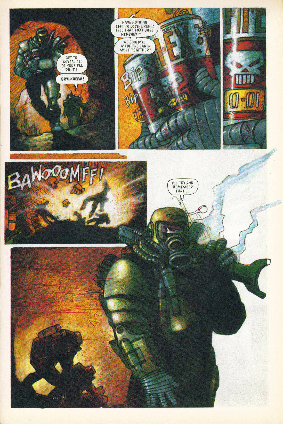 Read online Judge Dredd: The Megazine (vol. 2) comic -  Issue #8 - 9