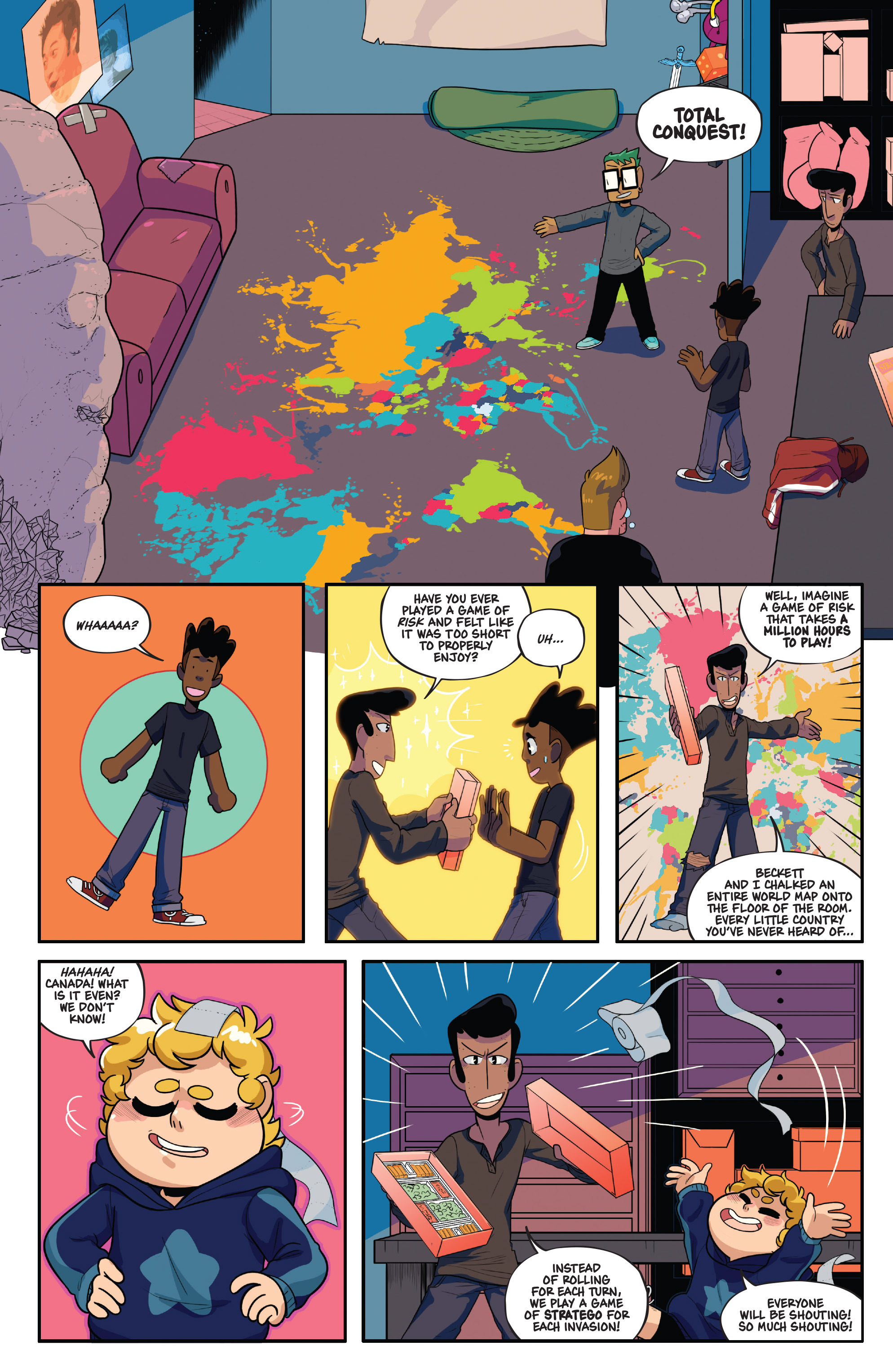 Read online The Backstagers comic -  Issue #5 - 8