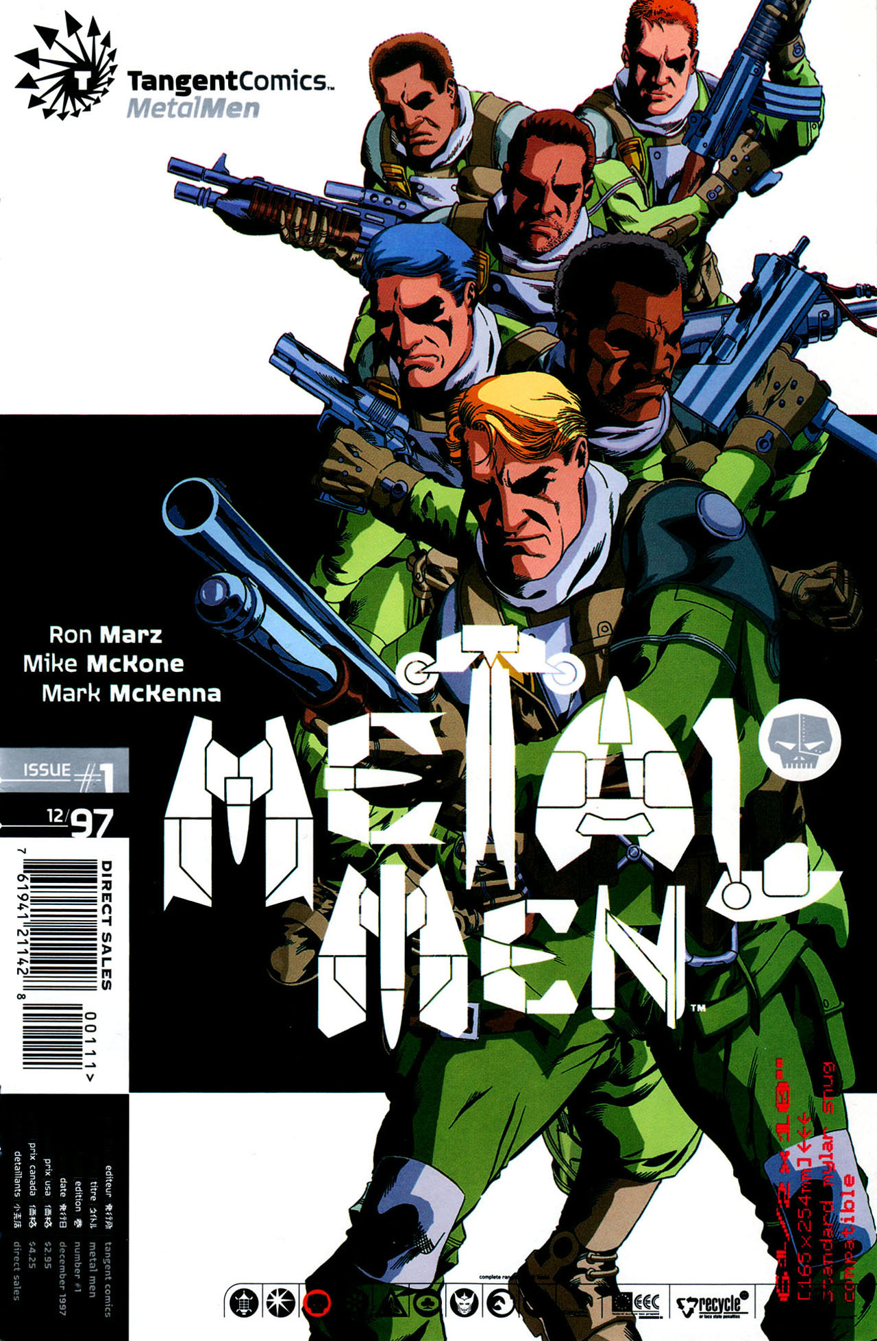 Read online Tangent Comics/ Metal Men comic -  Issue # Full - 1