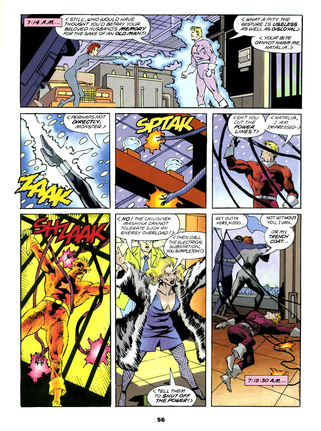 Read online Marvel Graphic Novel comic -  Issue #61 - Black Widow - The Coldest War - 57