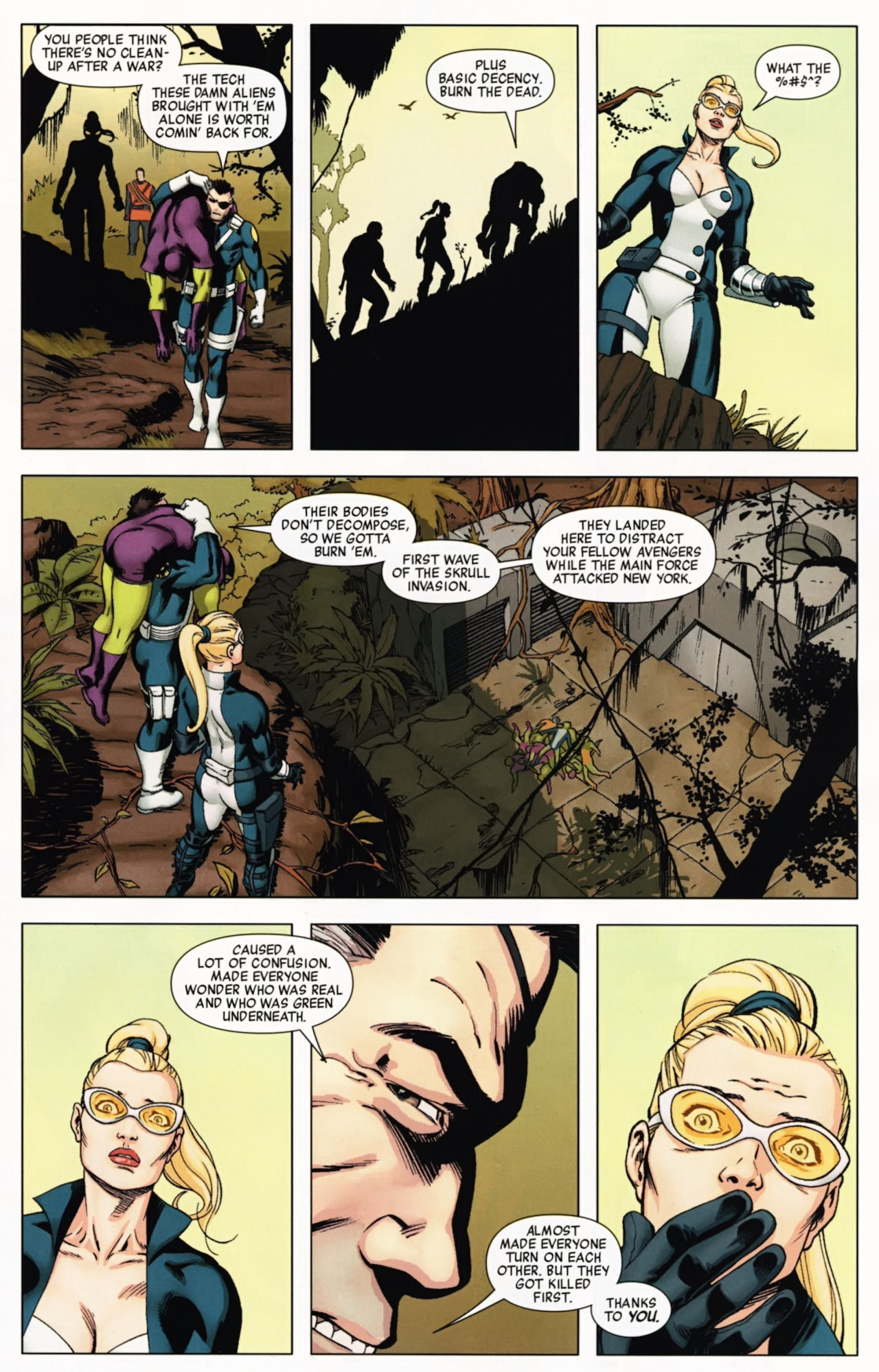 Read online Hawkeye & Mockingbird comic -  Issue #6 - 8
