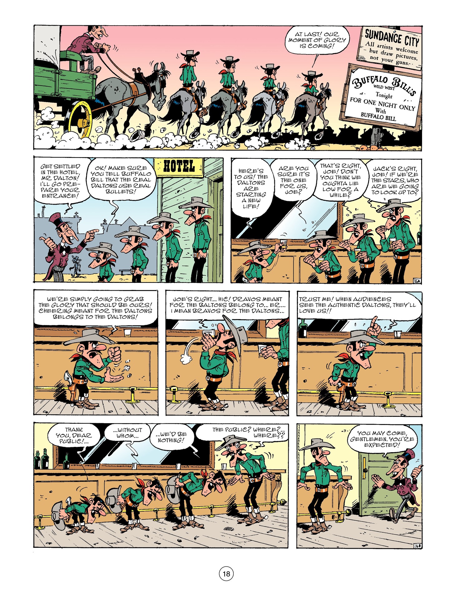 Read online A Lucky Luke Adventure comic -  Issue #57 - 18