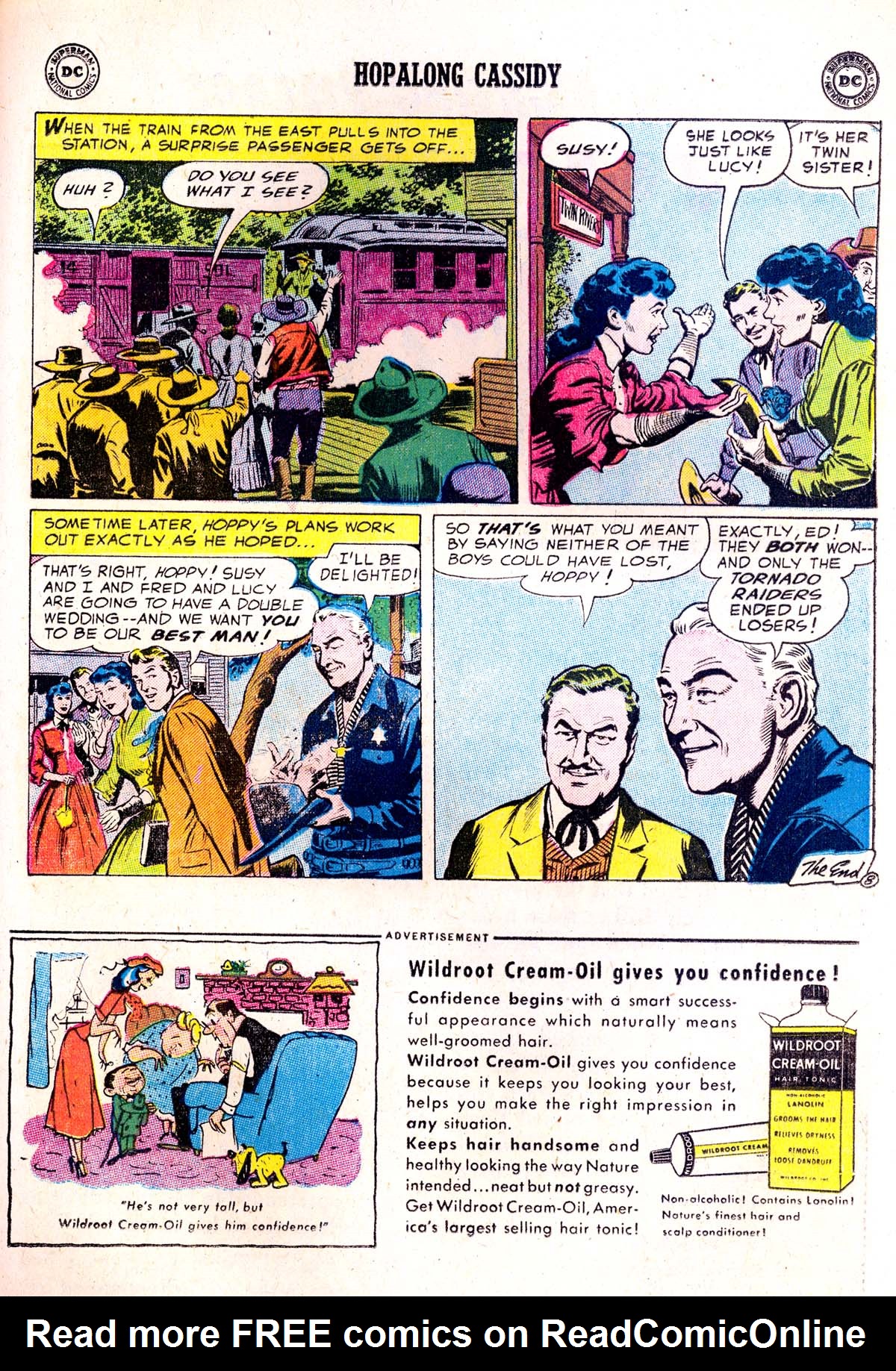 Read online Hopalong Cassidy comic -  Issue #119 - 21