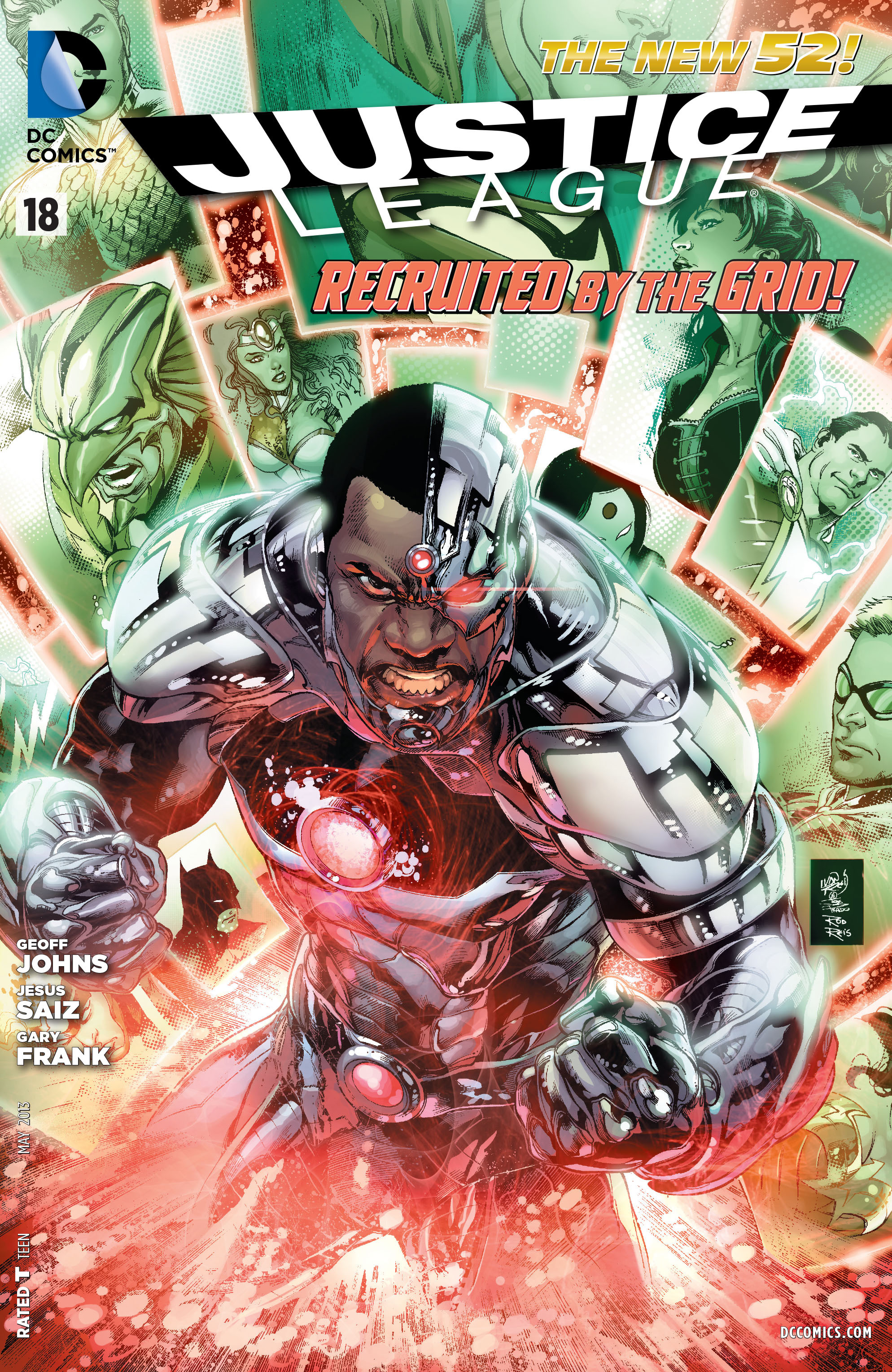 Read online Justice League (2011) comic -  Issue #18 - 1