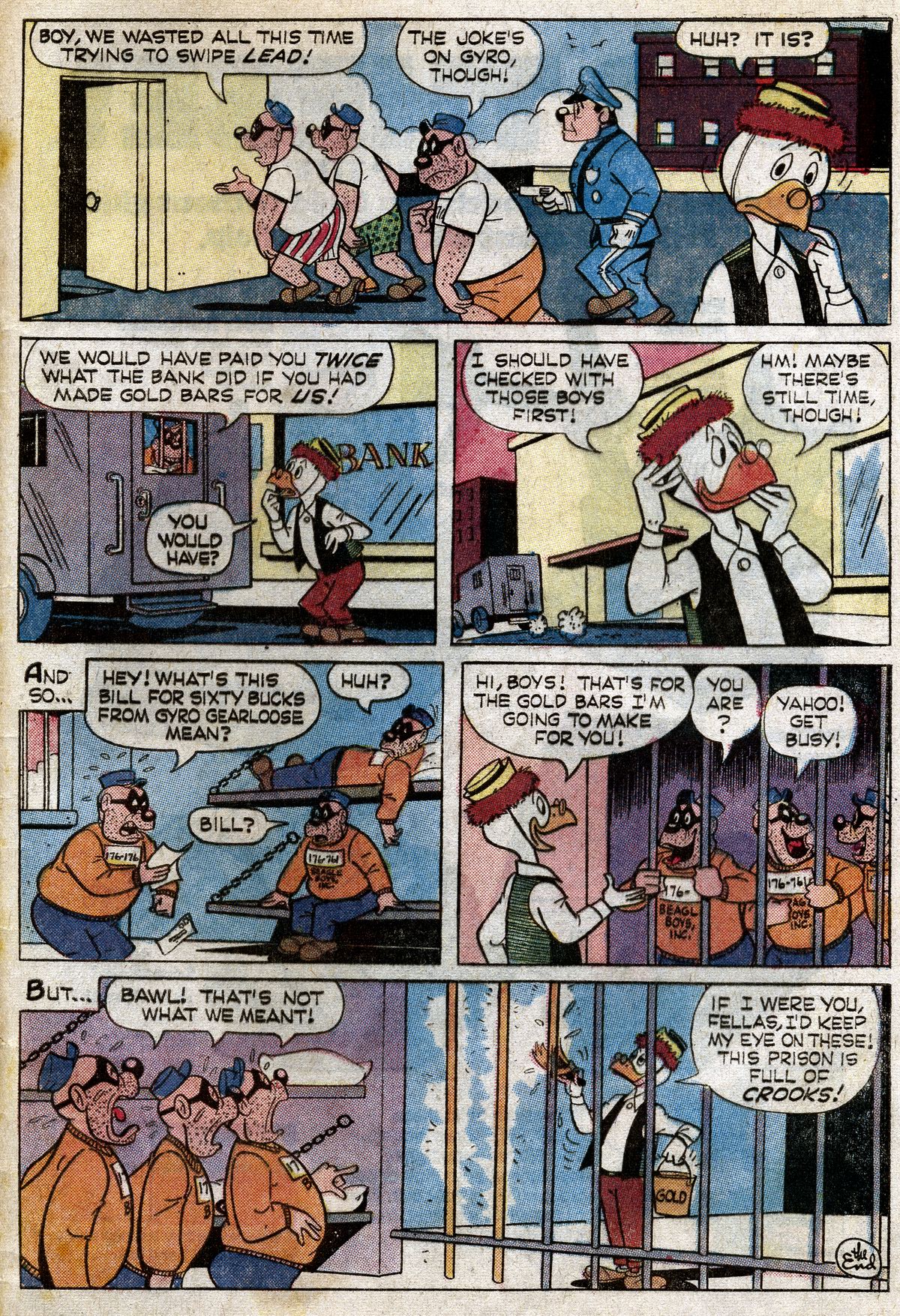 Read online Walt Disney THE BEAGLE BOYS comic -  Issue #14 - 33