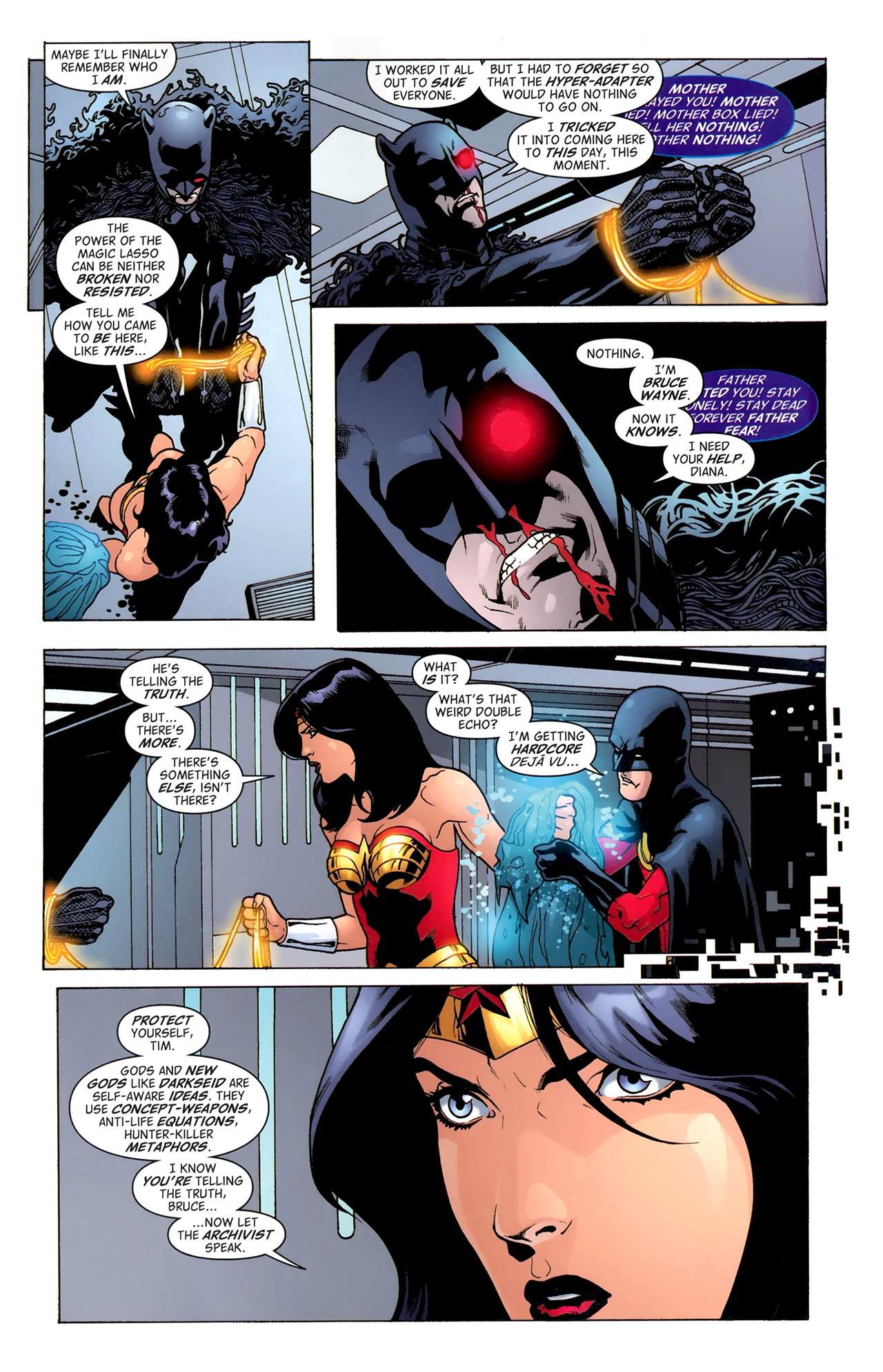 Read online Batman: The Return of Bruce Wayne comic -  Issue #6 - 21