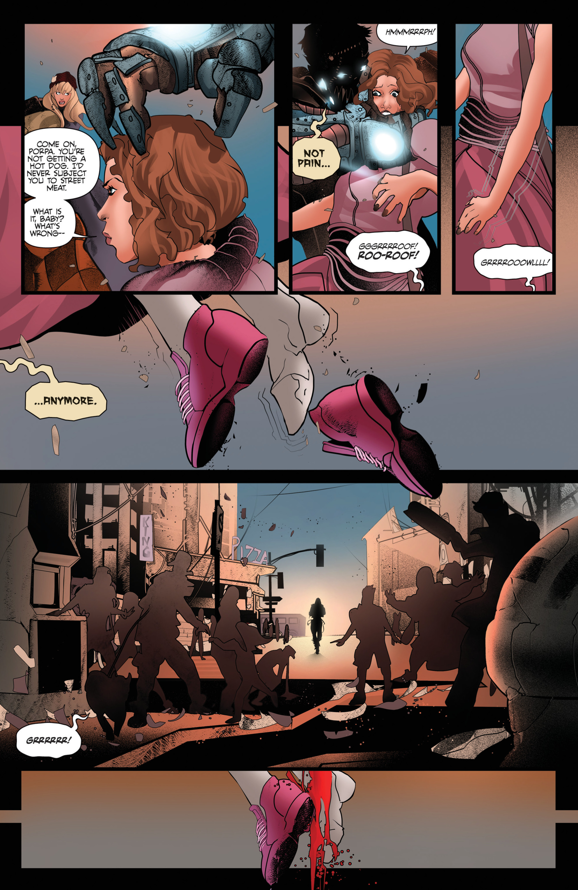 Read online Van Helsing vs Frankenstein comic -  Issue #3 - 21