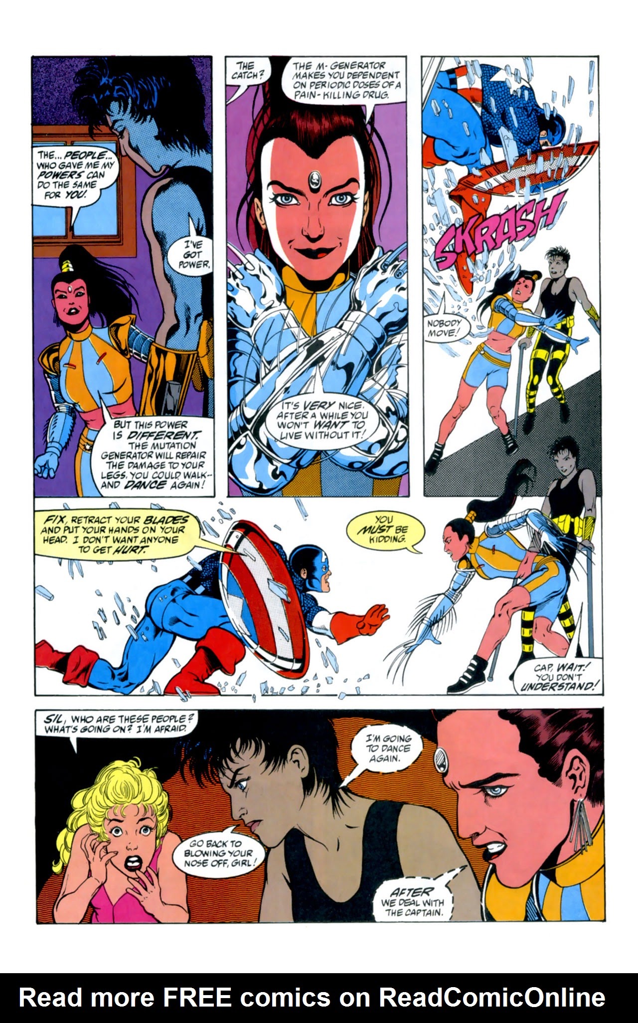 Read online Captain America Goes to War Against Drugs comic -  Issue #2 - 19