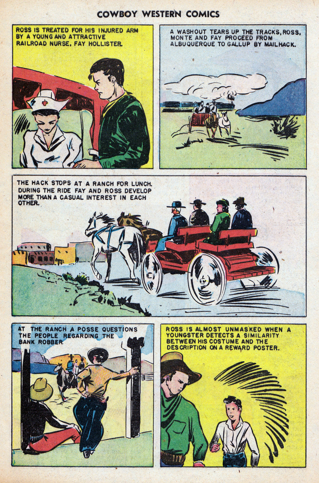 Read online Cowboy Western Comics (1948) comic -  Issue #24 - 5