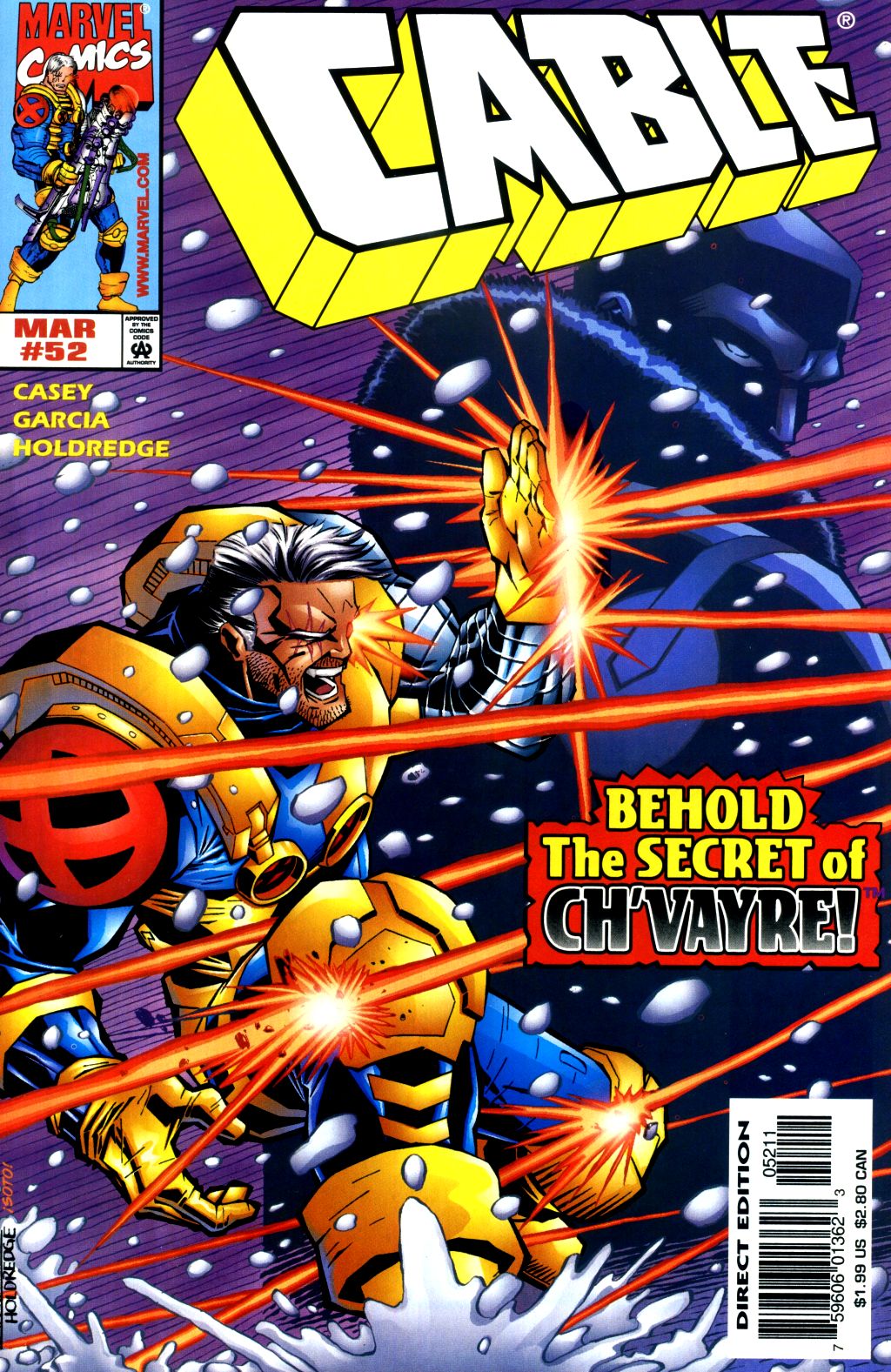 Read online Cable (1993) comic -  Issue #52 - 1