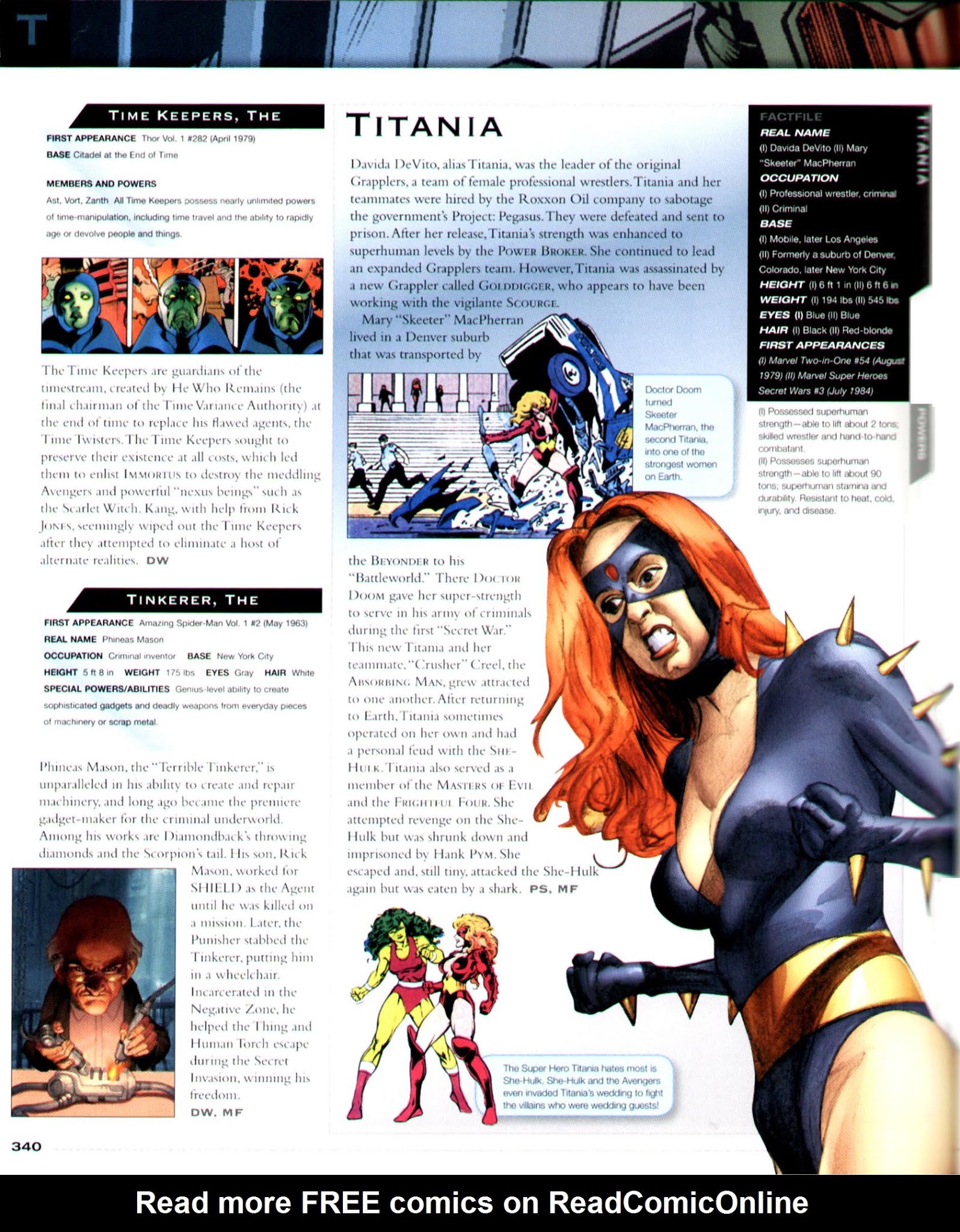 Read online The Marvel Encyclopedia comic -  Issue # TPB 2 (Part 4) - 10