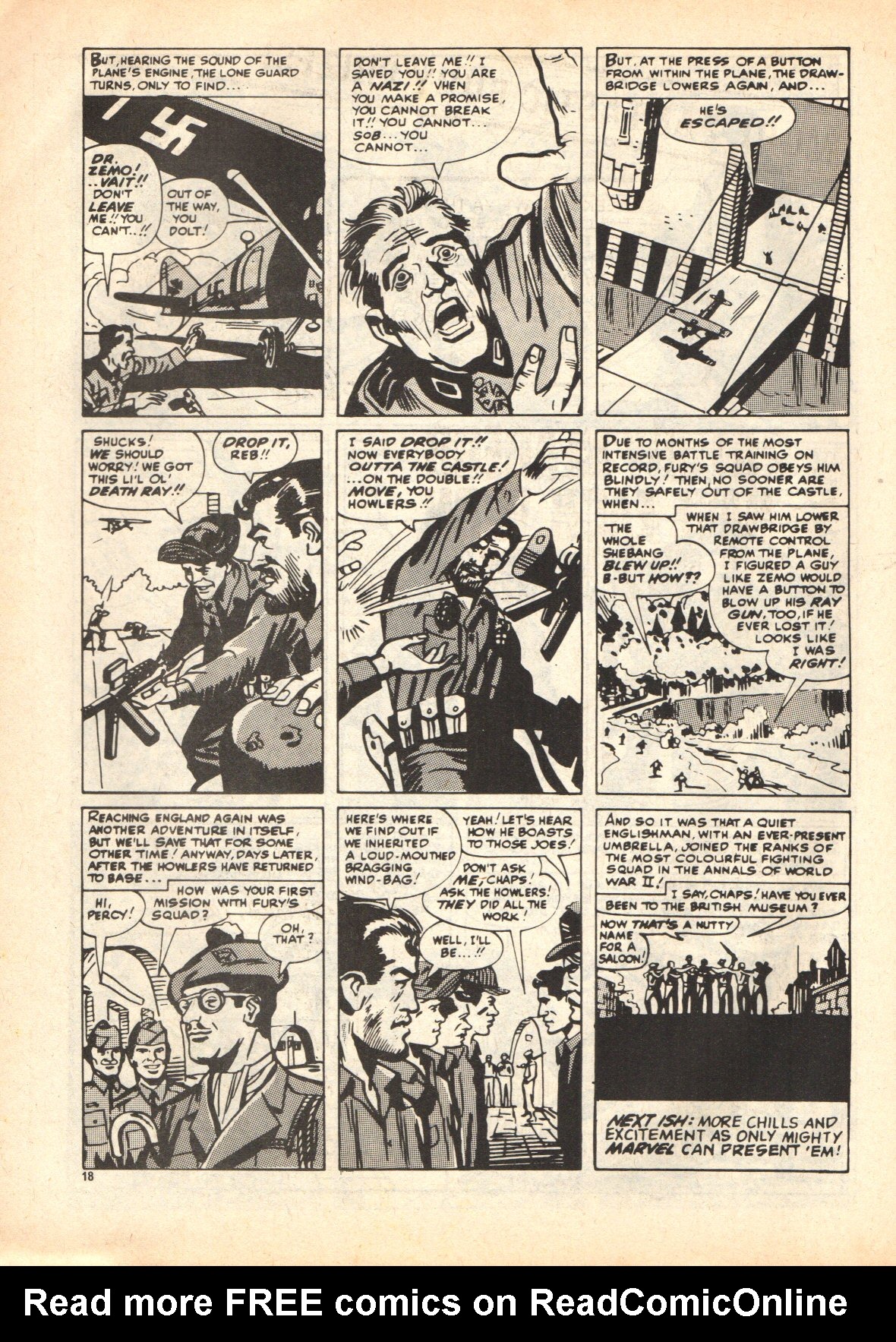 Read online Fury (1977) comic -  Issue #14 - 18