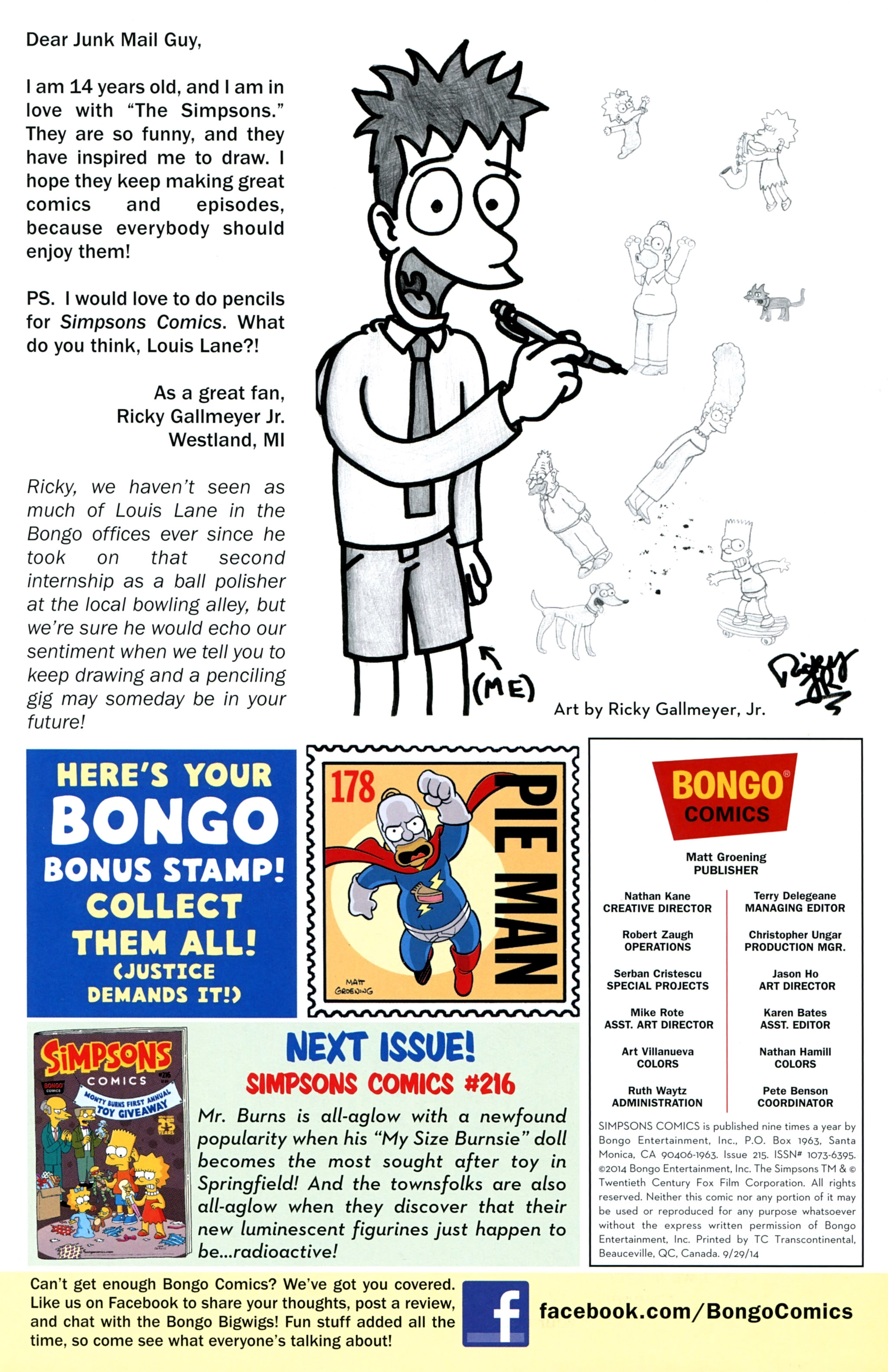 Read online Simpsons Comics comic -  Issue #215 - 29