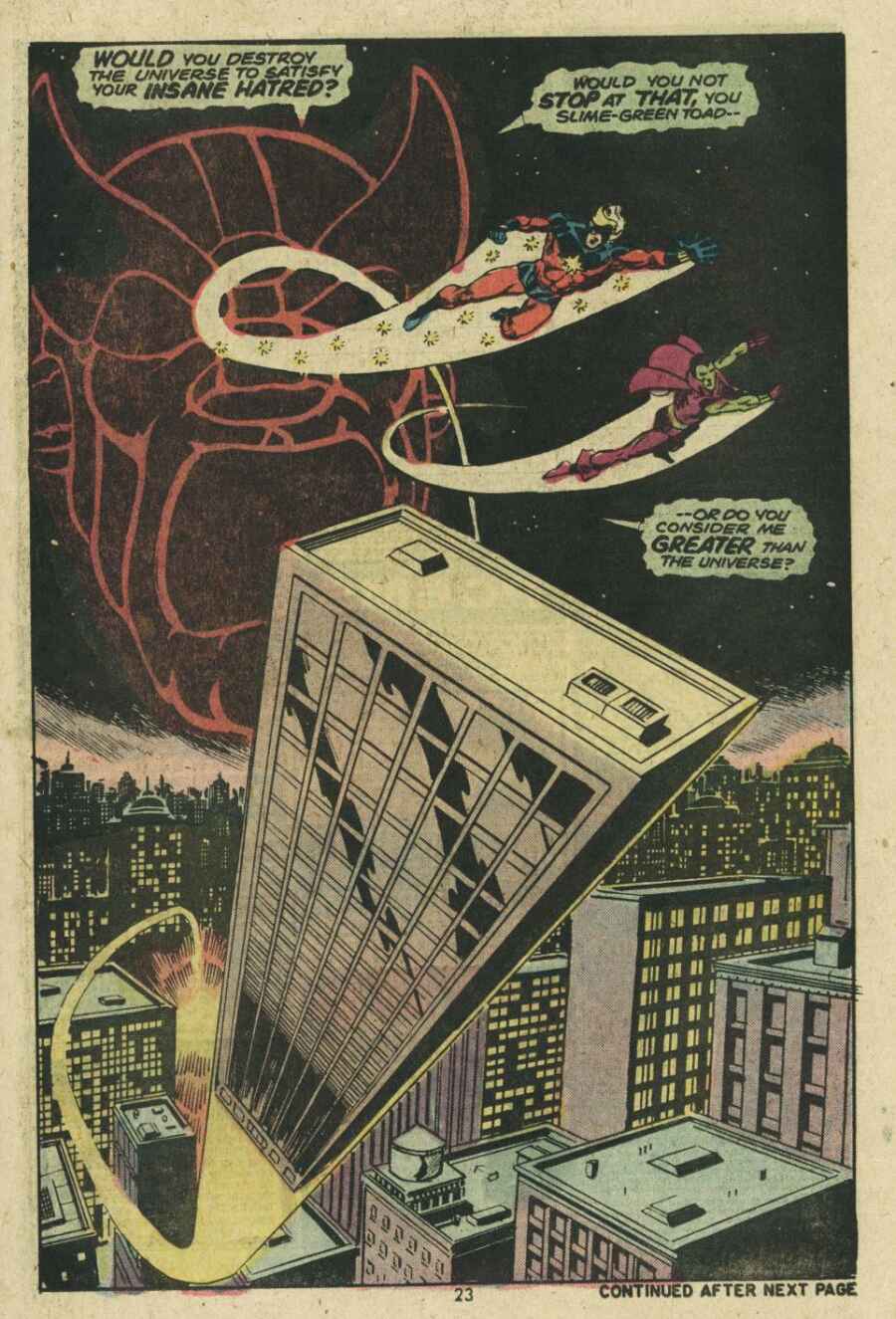 Read online Captain Marvel (1968) comic -  Issue #33 - 14