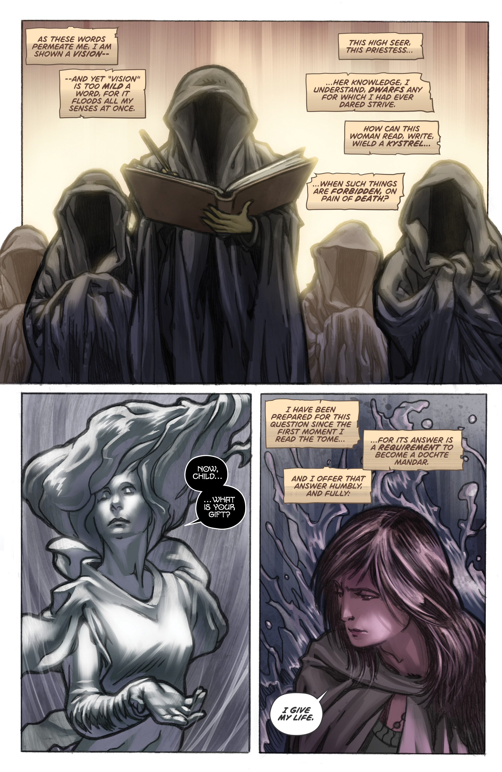 Read online Muirwood: The Lost Abbey comic -  Issue #5 - 9