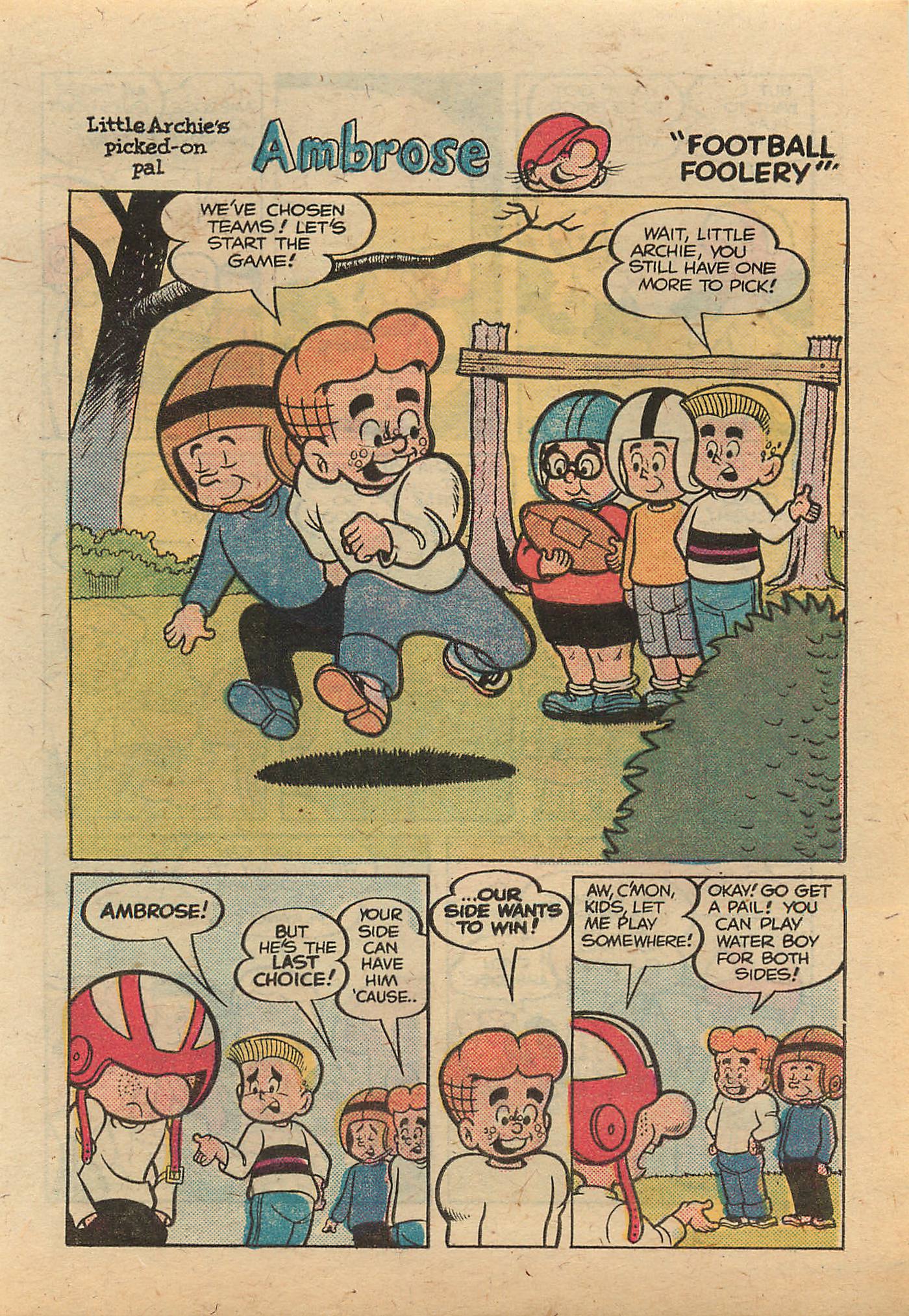 Read online Little Archie Comics Digest Magazine comic -  Issue #3 - 103