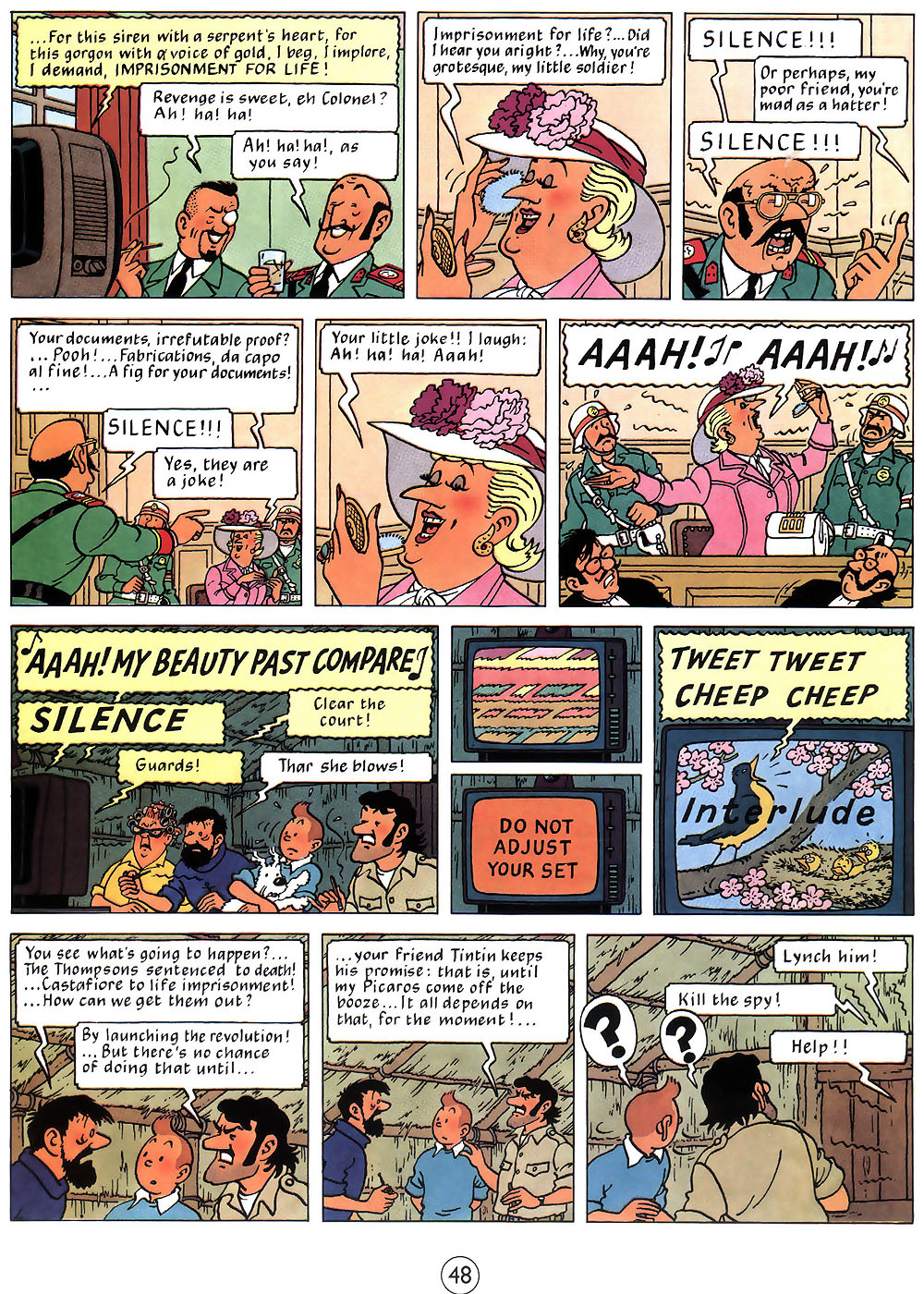 Read online The Adventures of Tintin comic -  Issue #23 - 51