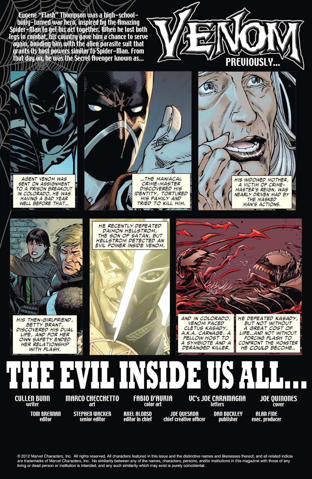 Venom (2011) issue 27.1 - Page 2